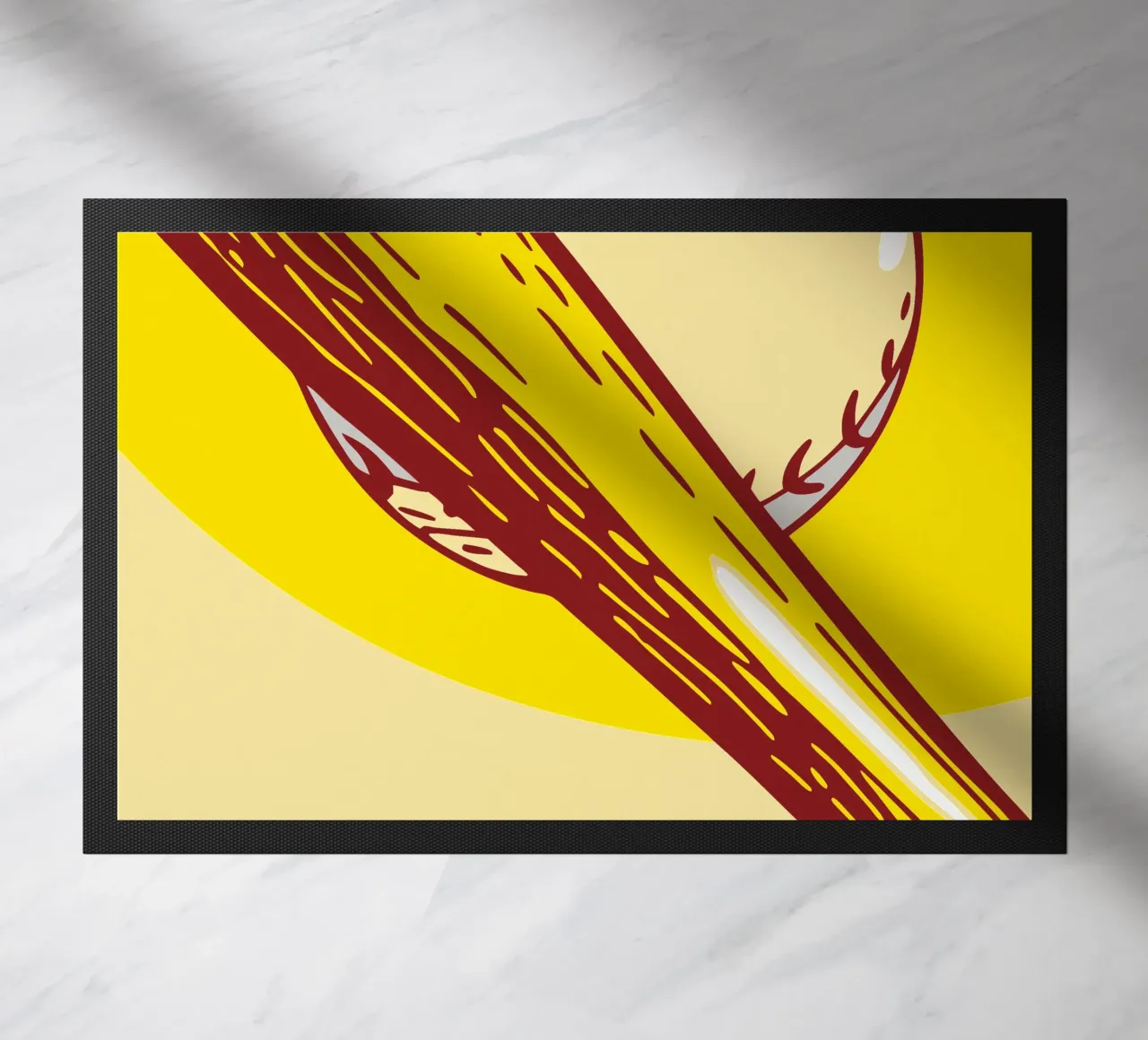 Baseball Bats doormat by SPORTS ONLY