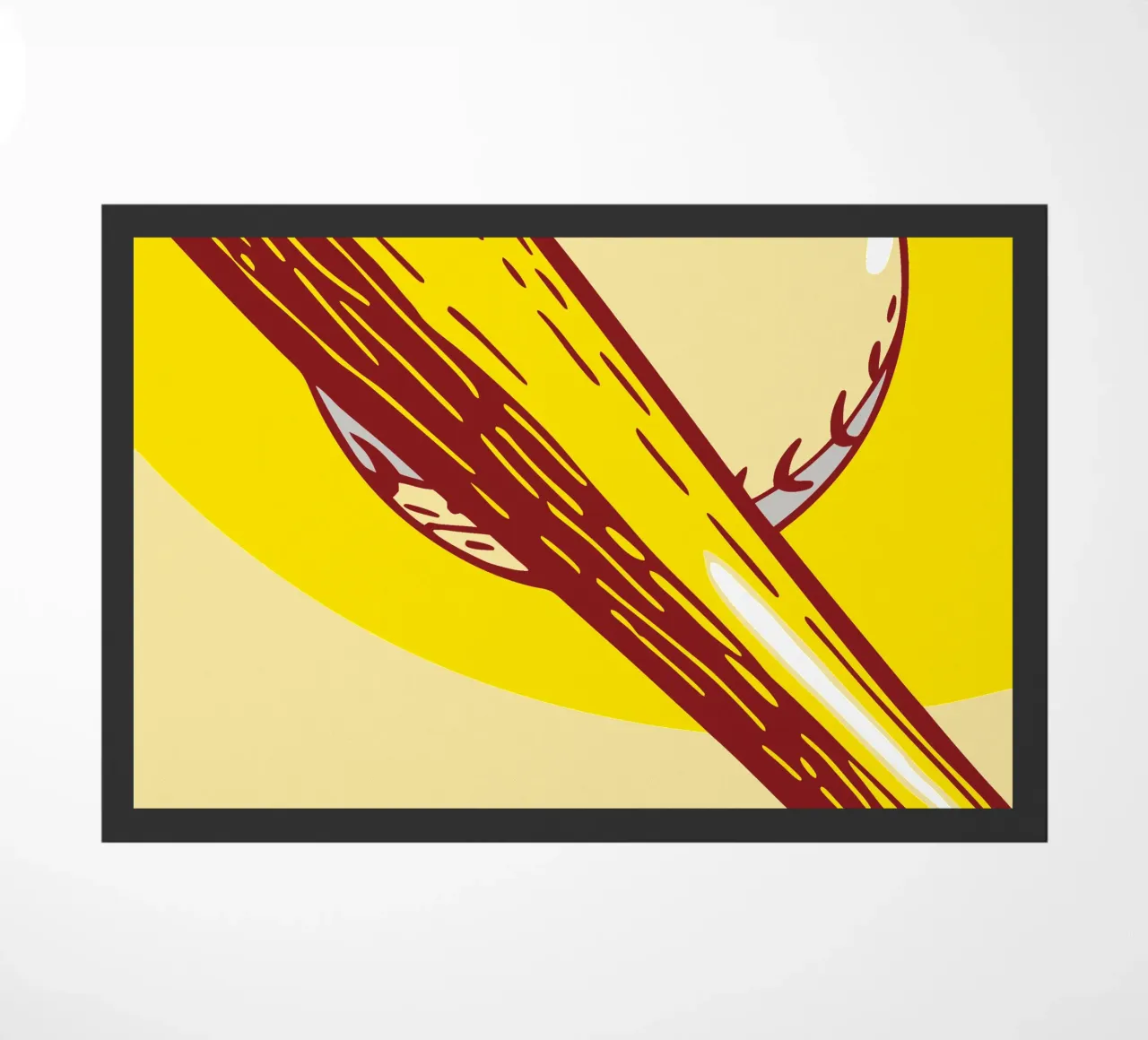 Baseball Bats doormat by SPORTS ONLY