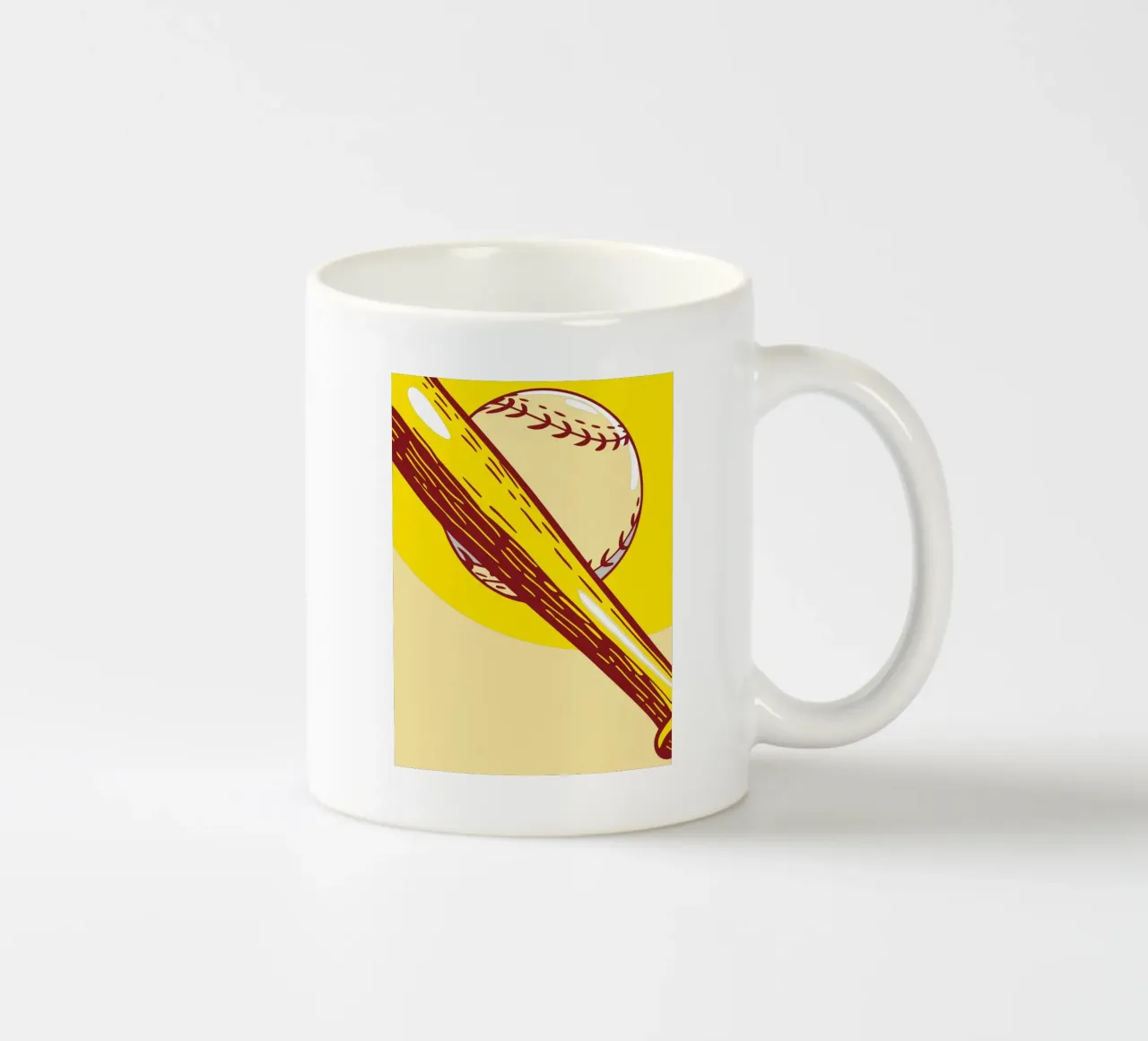 Baseballschläger Keramik Tasse von SPORTS ONLY