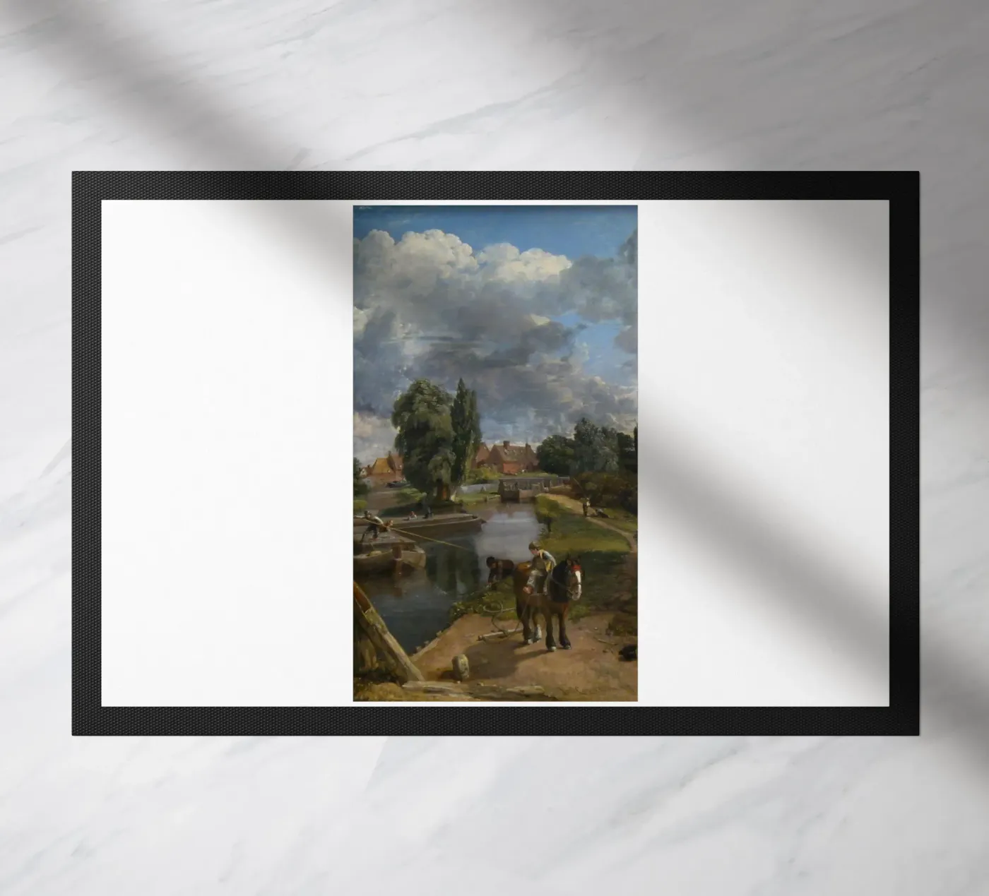 John Constable Kunst Fußmatte von Brooke