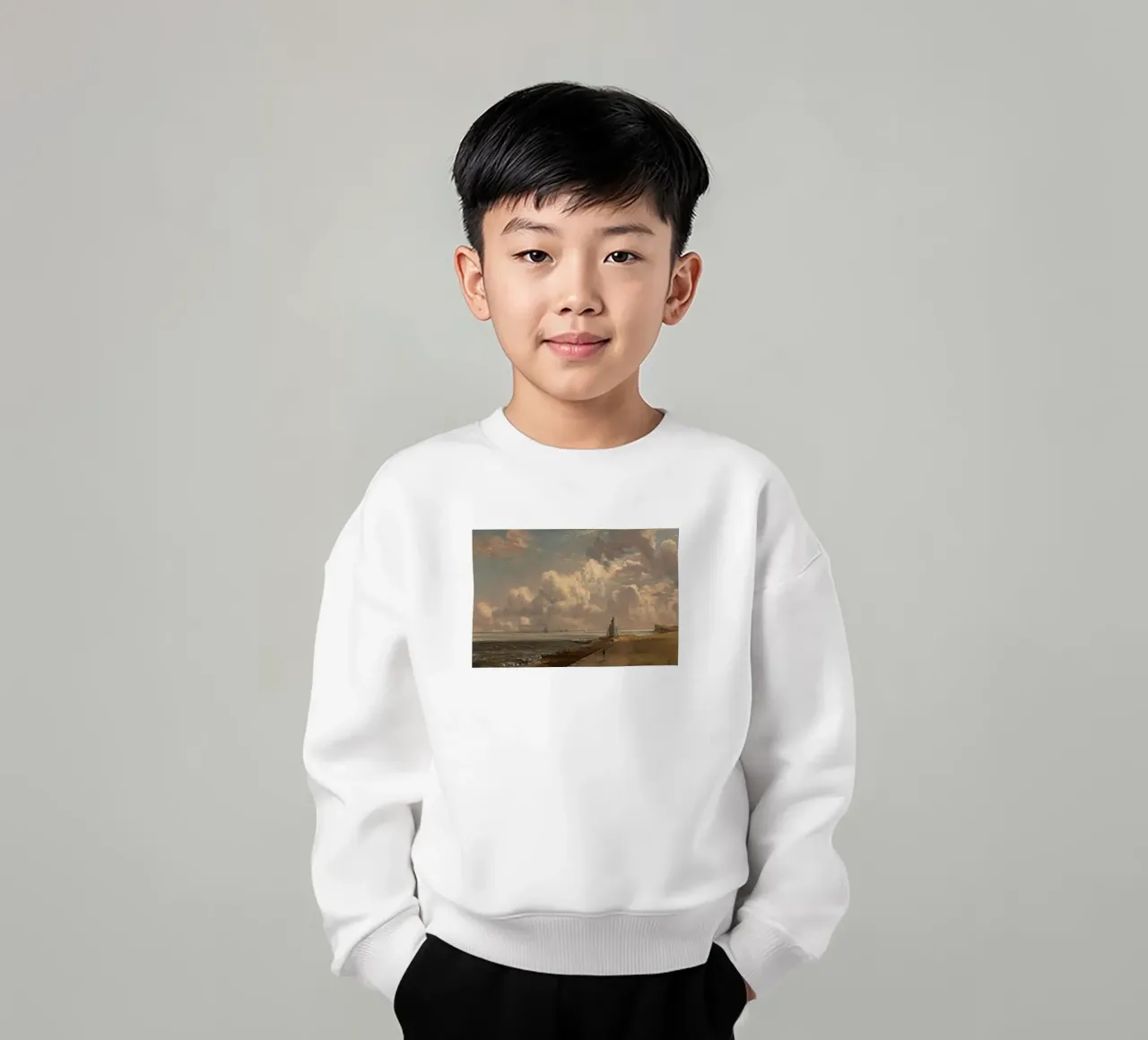 John Constable Kunst Kinder Sweatshirt von Brooke