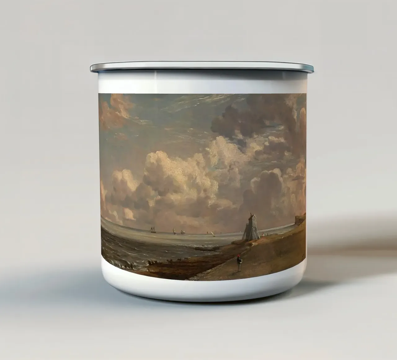John Constable Arte tazza in smalto da Brooke