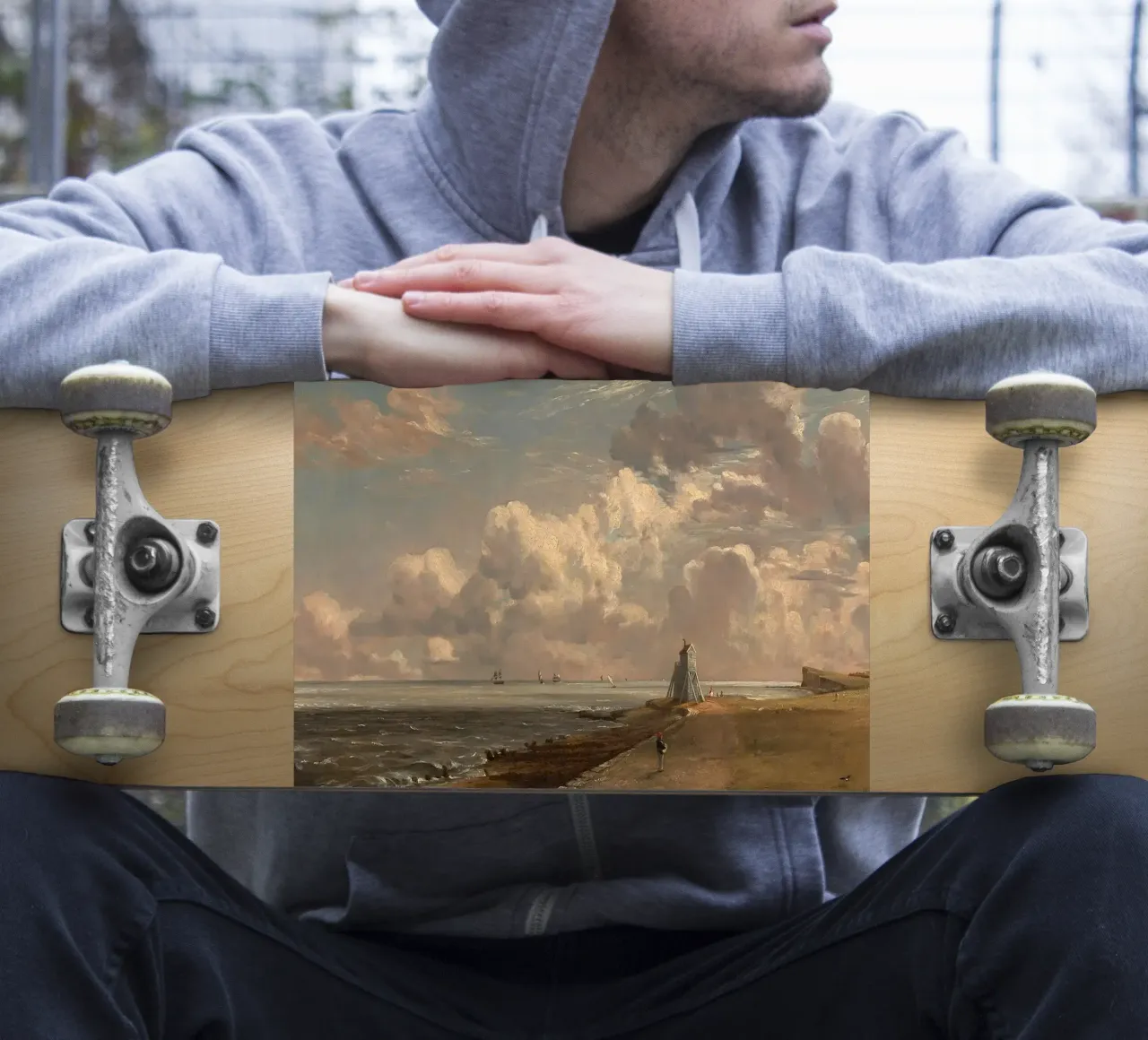 John Constable Kunst Sticker von Brooke