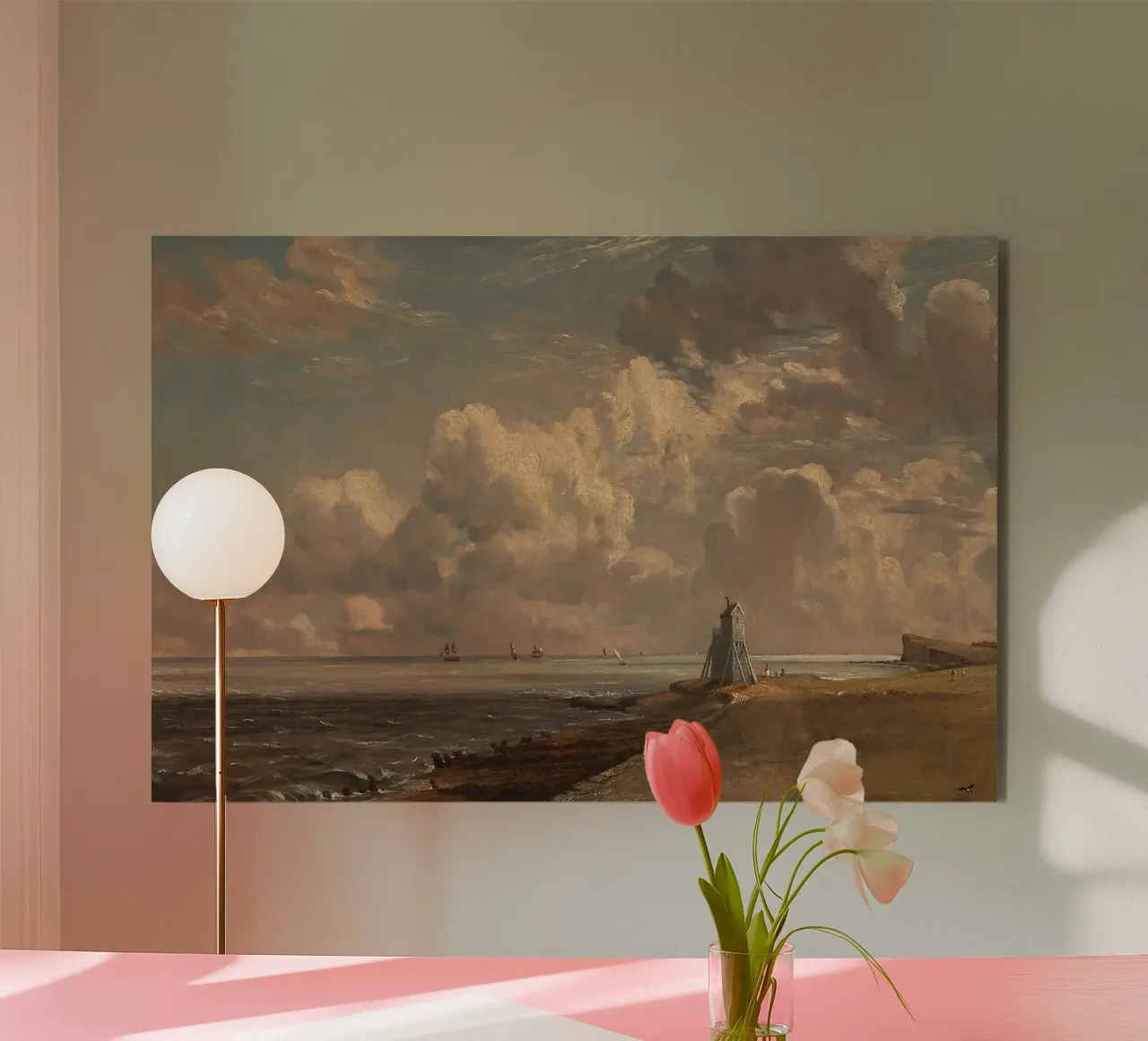 John Constable Art alu-dibond by Brooke