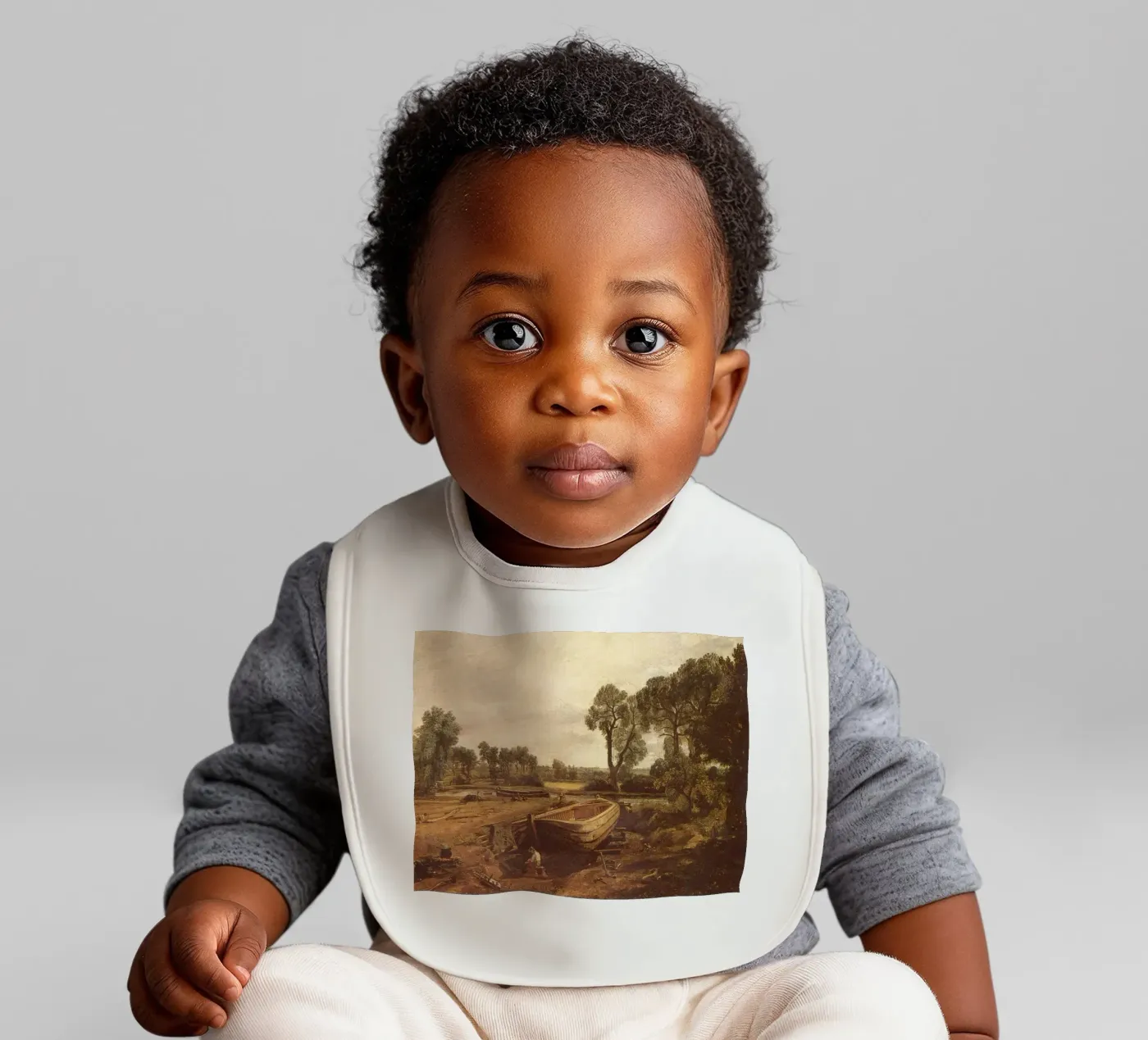 John Constable Art Babylätzchen von Brooke