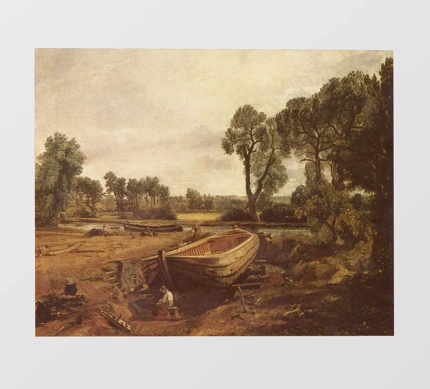John Constable Kunst fotobehang van Brooke