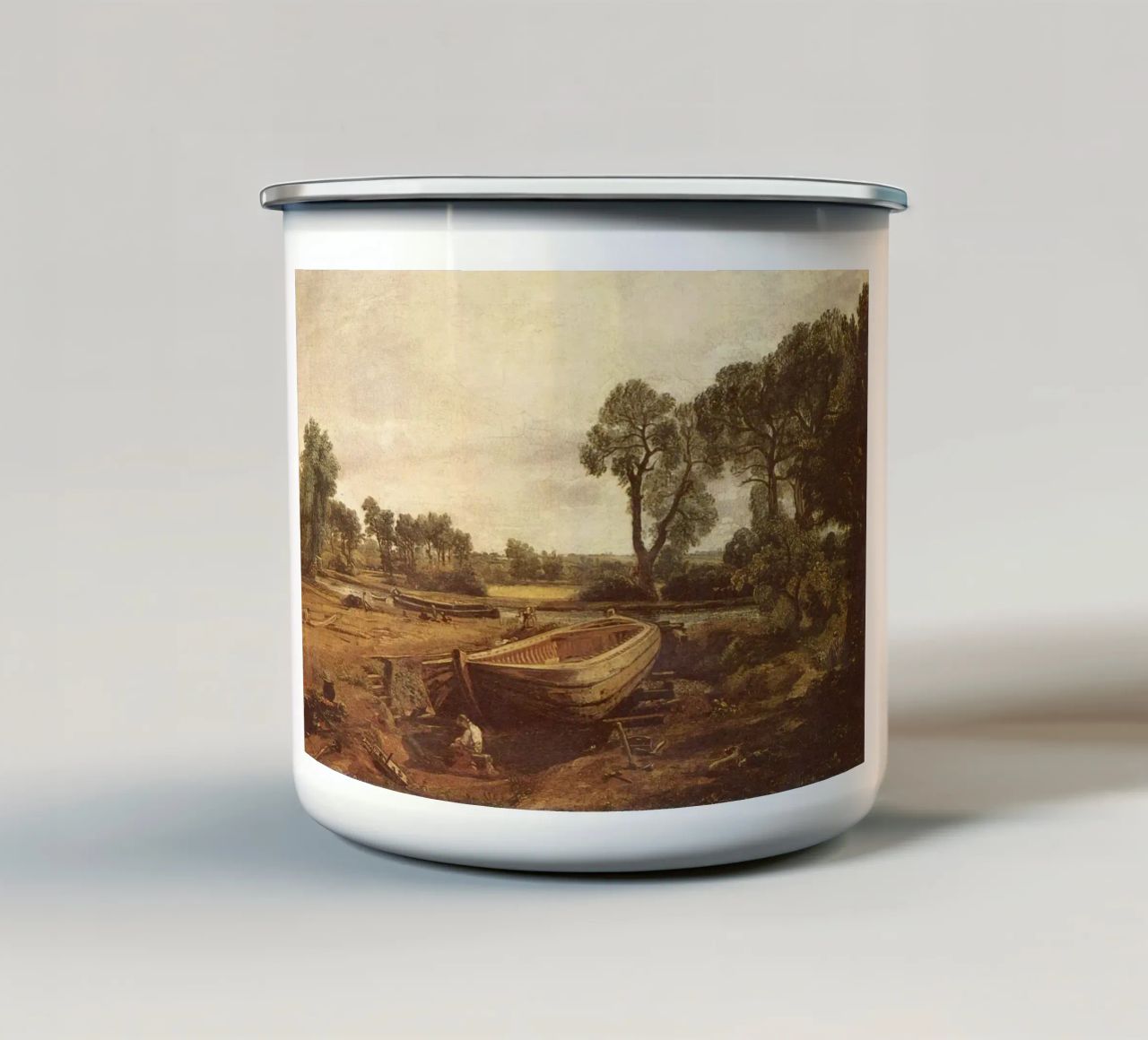 John Constable Arte tazza in smalto da Brooke
