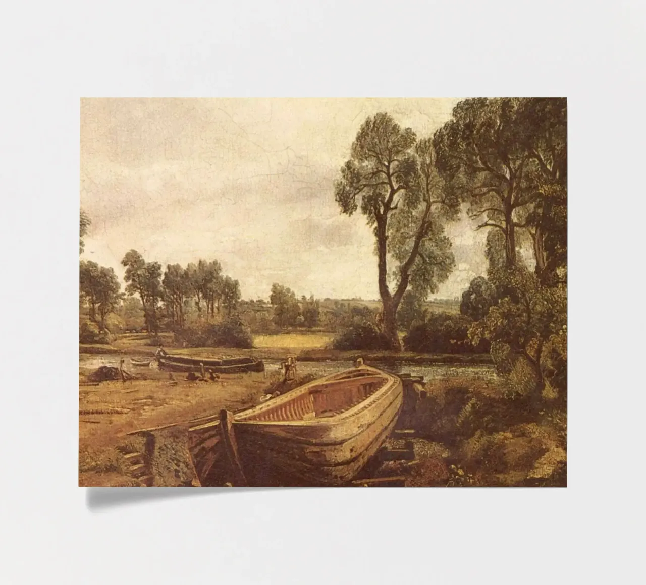 John Constable Art planche autocollant de Brooke