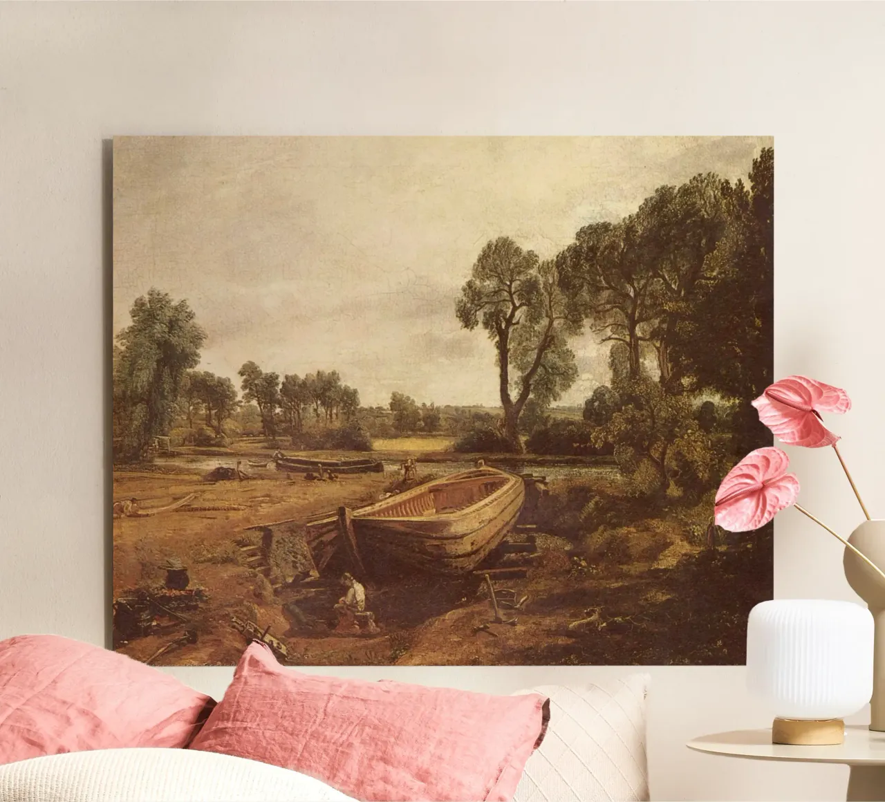 John Constable Art alu-dibond by Brooke
