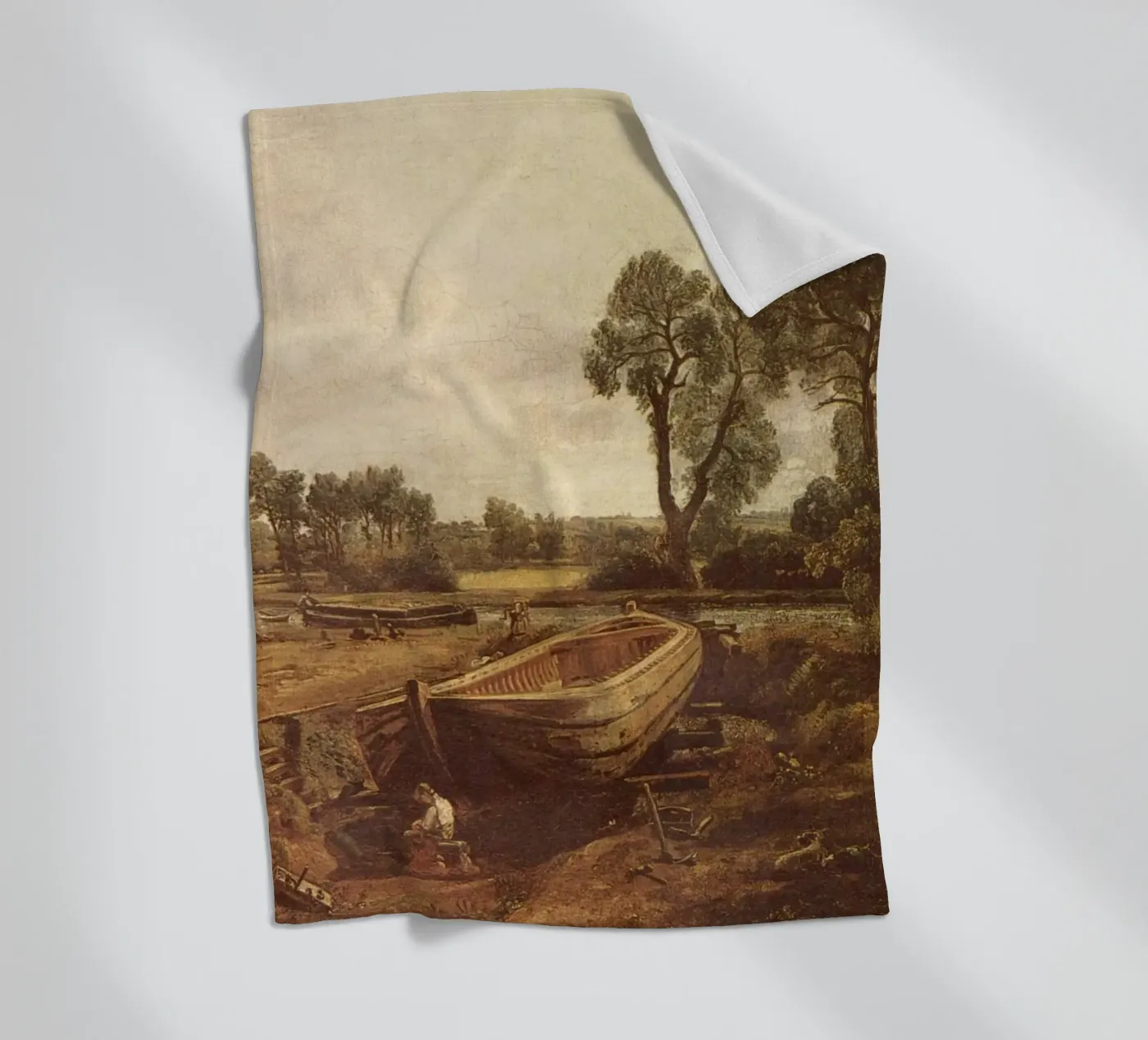 John Constable Kunst Fleecedecke von Brooke