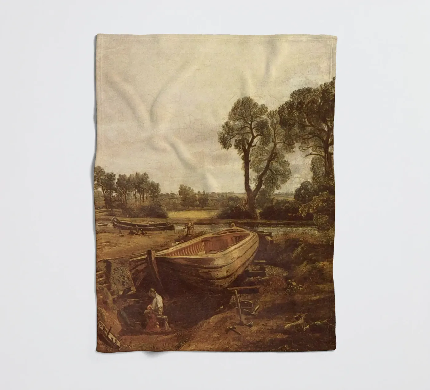 John Constable Art Fleecedecke von Brooke