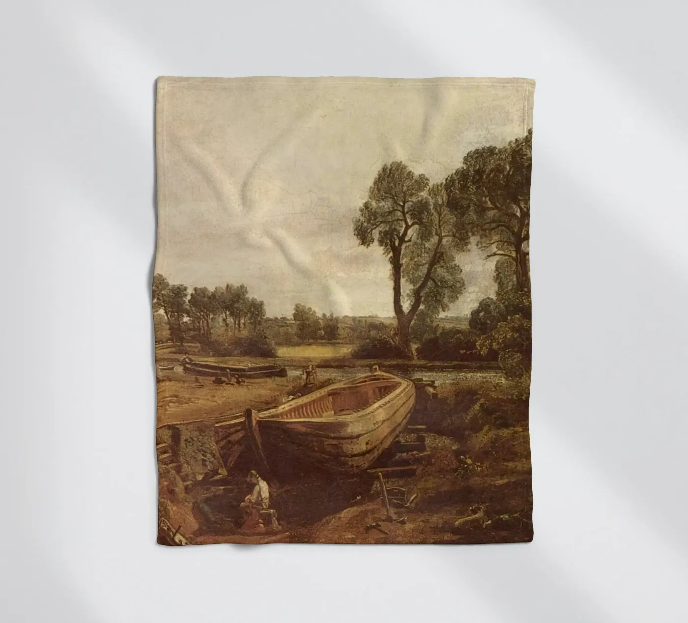 John Constable Kunst Fleecedecke von Brooke