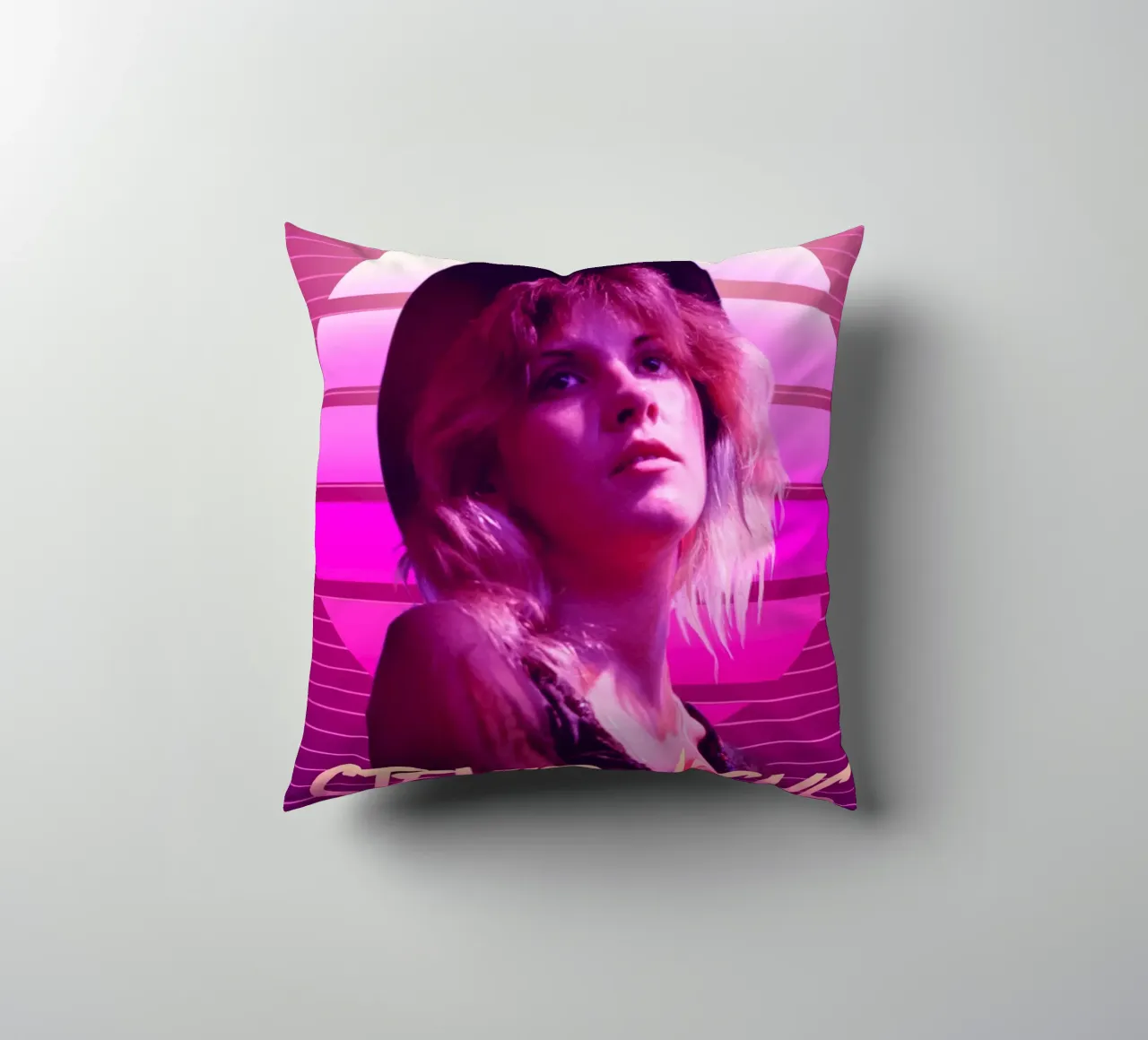 Stevie Nicks in stile retrò cuscino da Lembayung art