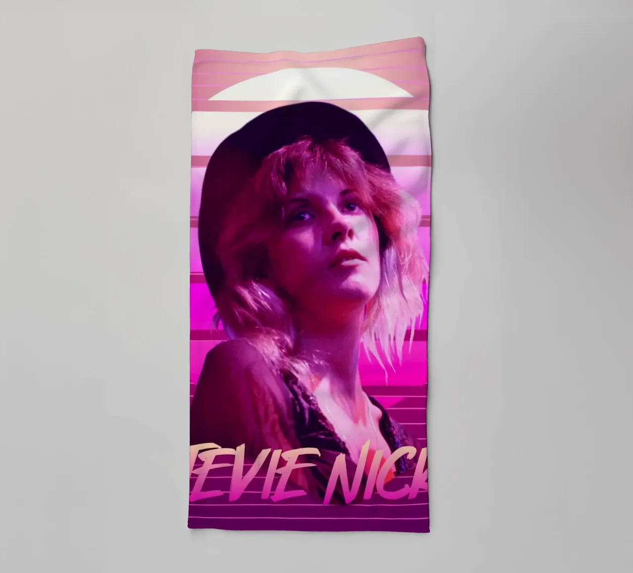 Stevie Nicks in stile retrò asciugamano da bagno da Lembayung art