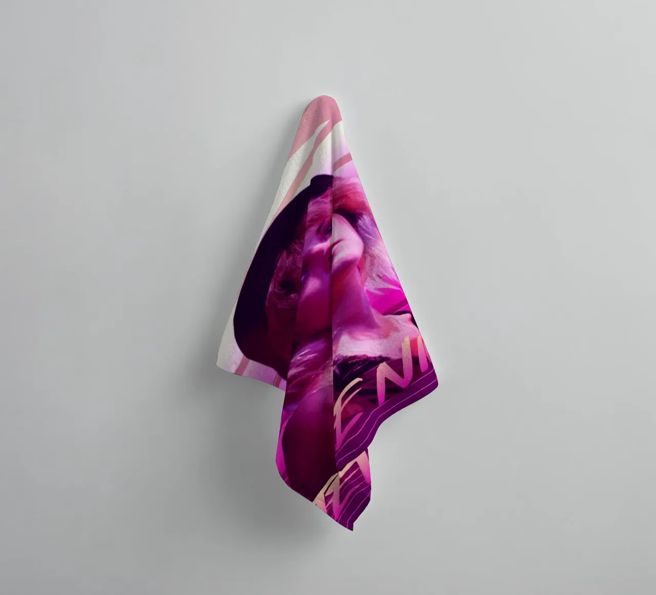 Stevie Nicks in stile retrò asciugamano da bagno da Lembayung art