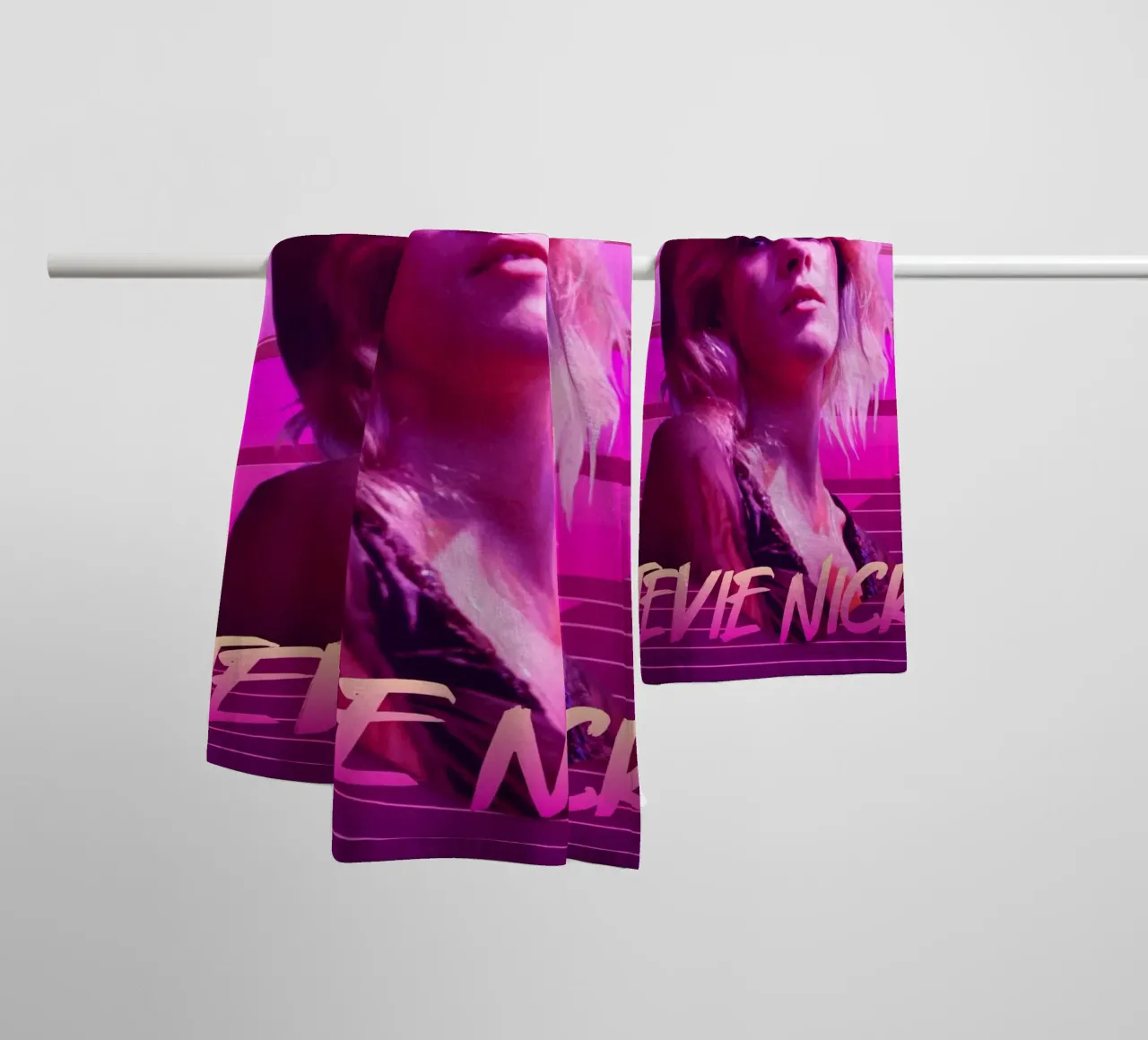 Stevie Nicks in stile retrò asciugamano da bagno da Lembayung art