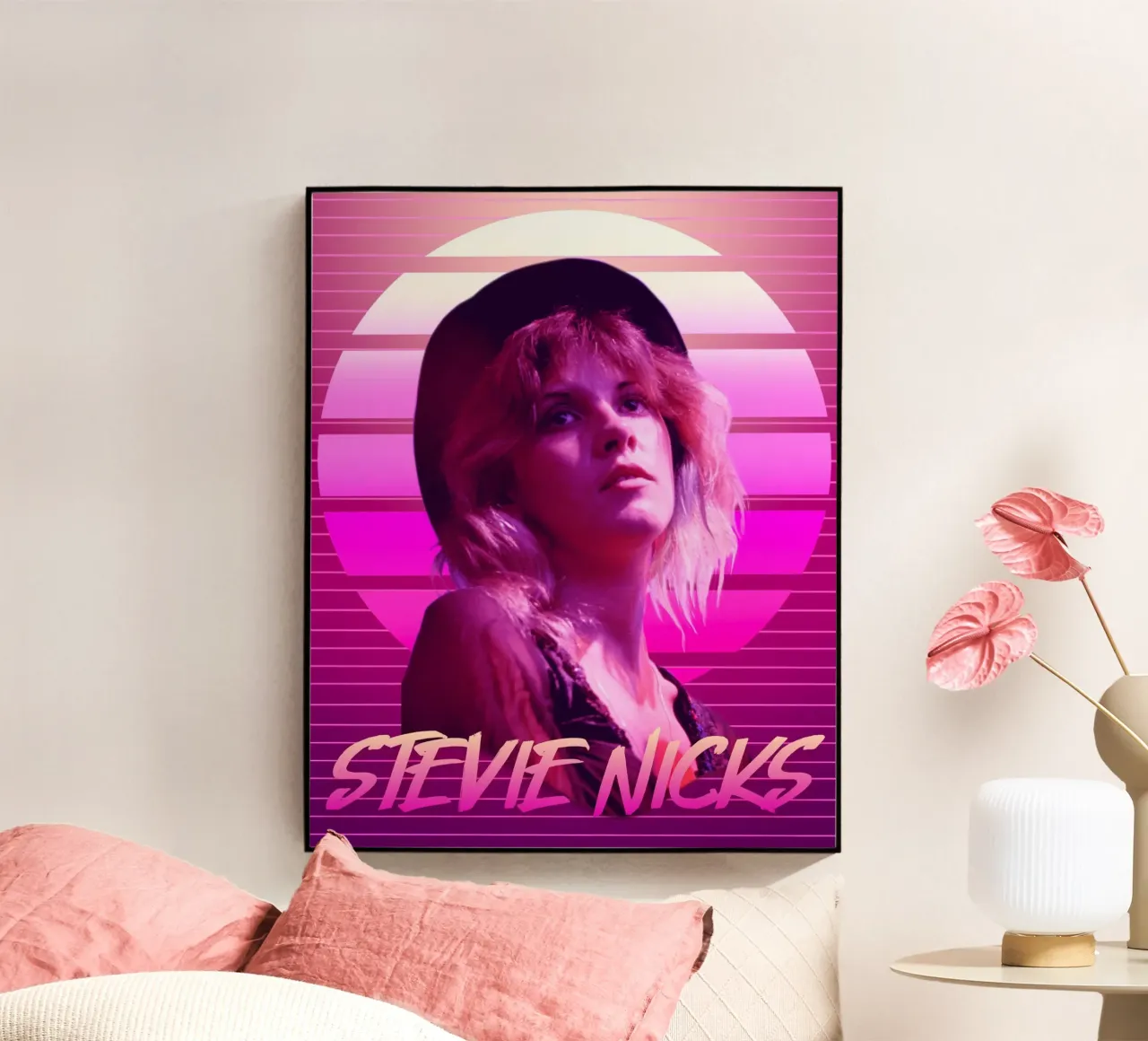 Stevie Nicks in stile retrò plexiglass da Lembayung art