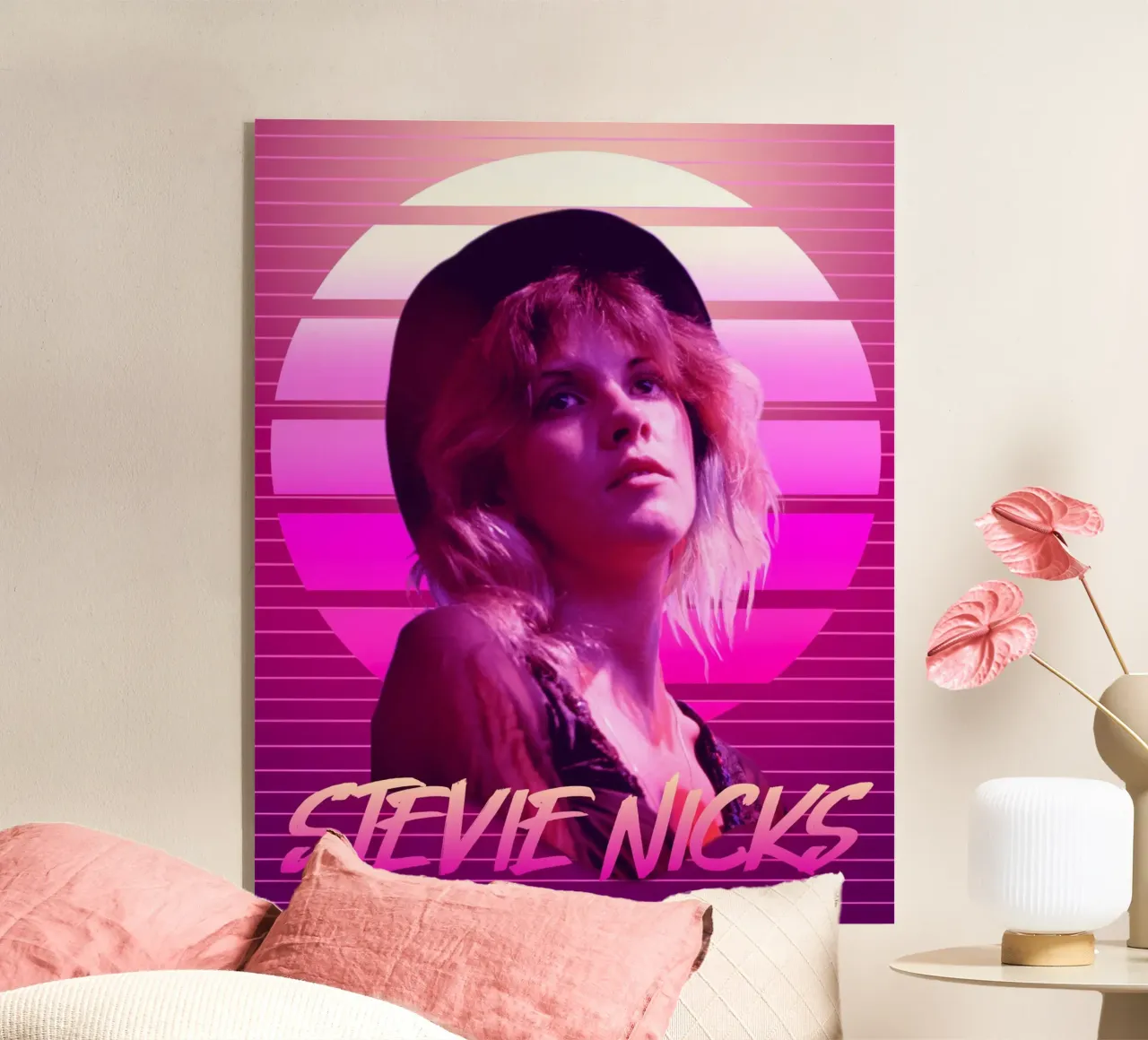 Stevie Nicks in stile retrò plexiglass da Lembayung art