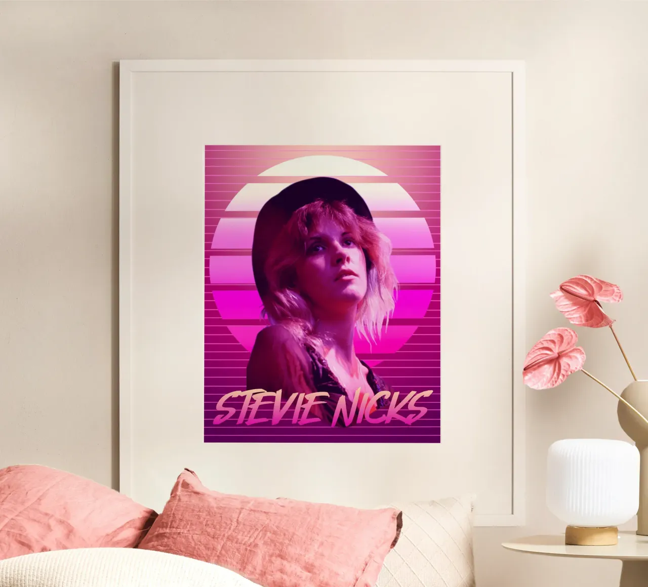 Stevie Nicks in stile retrò carta hahnemühle da Lembayung art