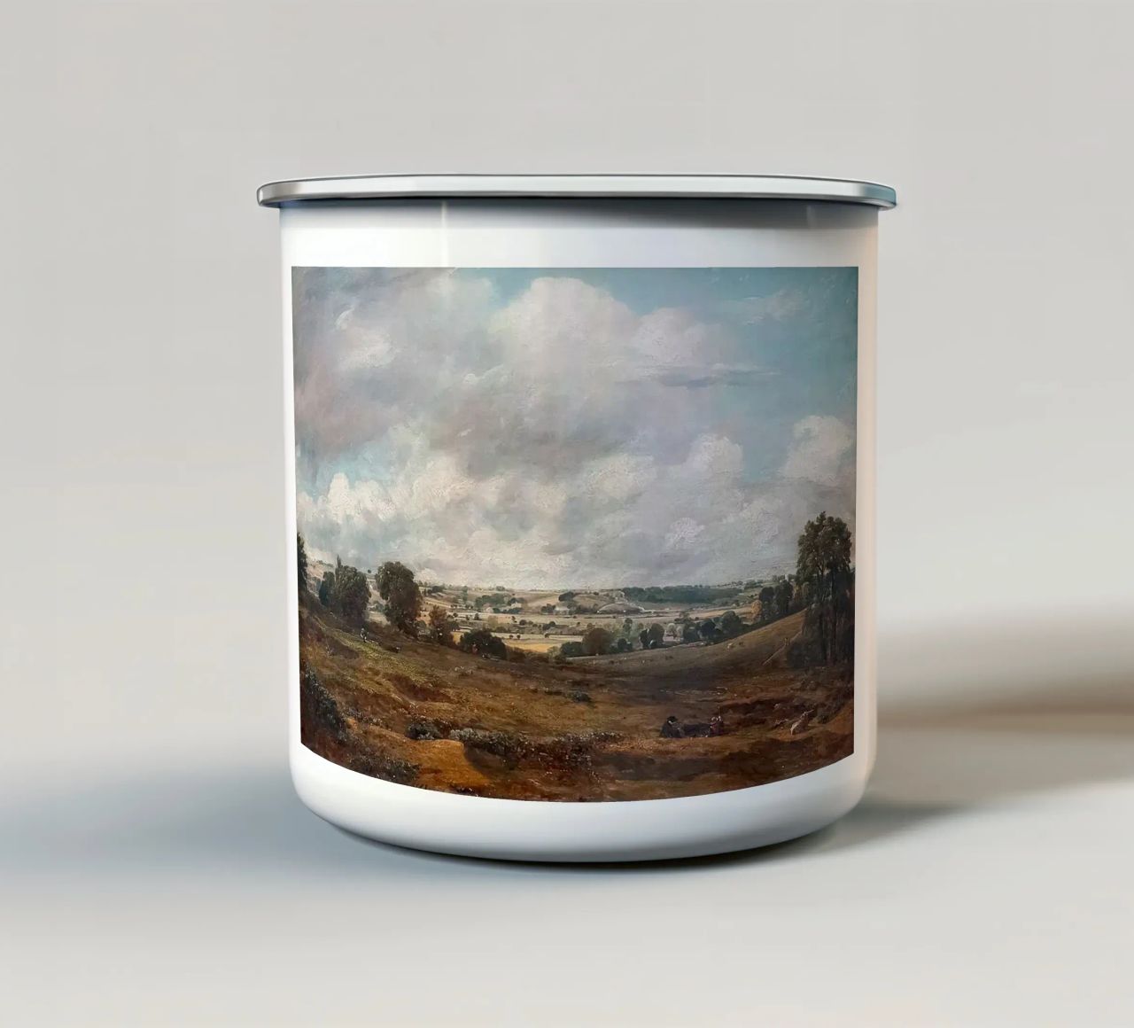John Constable Arte tazza in smalto da Brooke