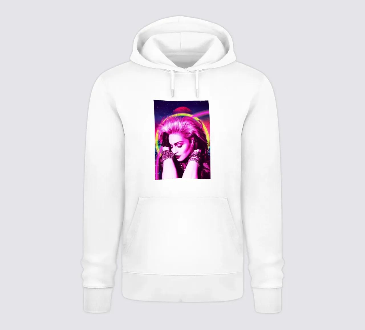 Madonna retro style felpa con cappuccio da Lembayung art