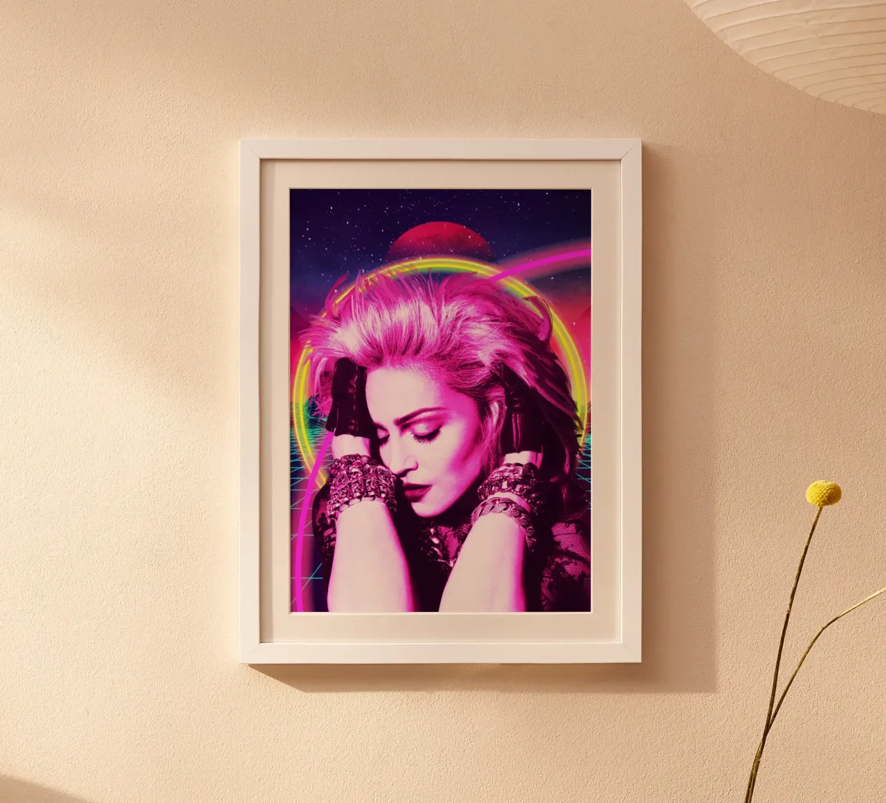 Madonna retro style carta hahnemühle da Lembayung art