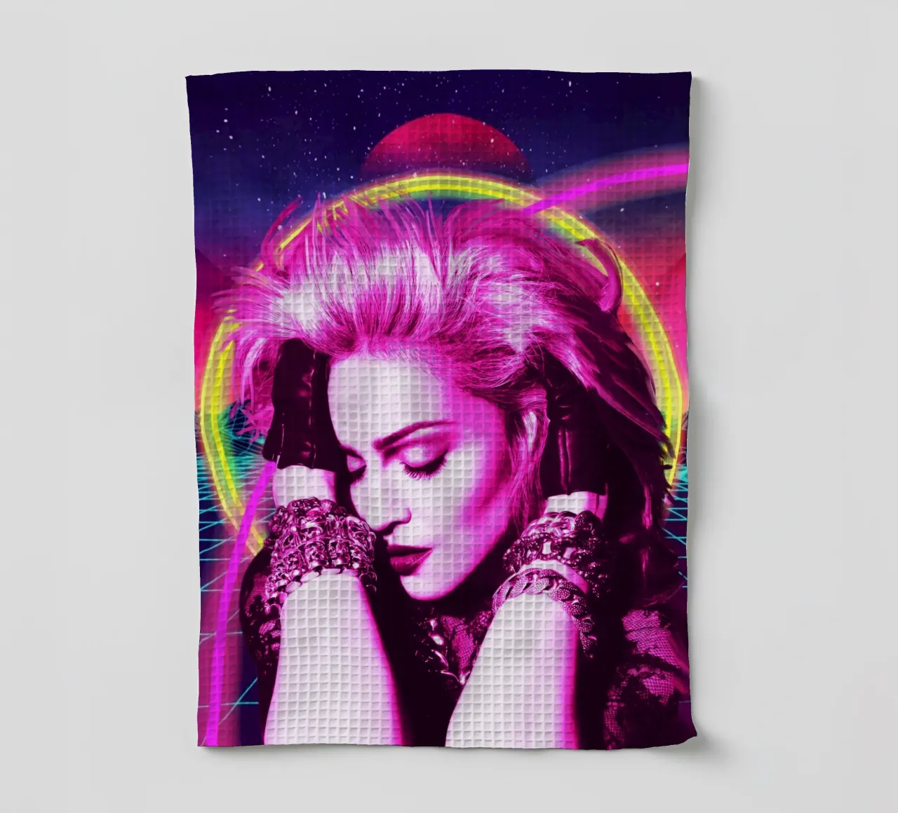 Madonna retro style canovaccio da cucina da Lembayung art