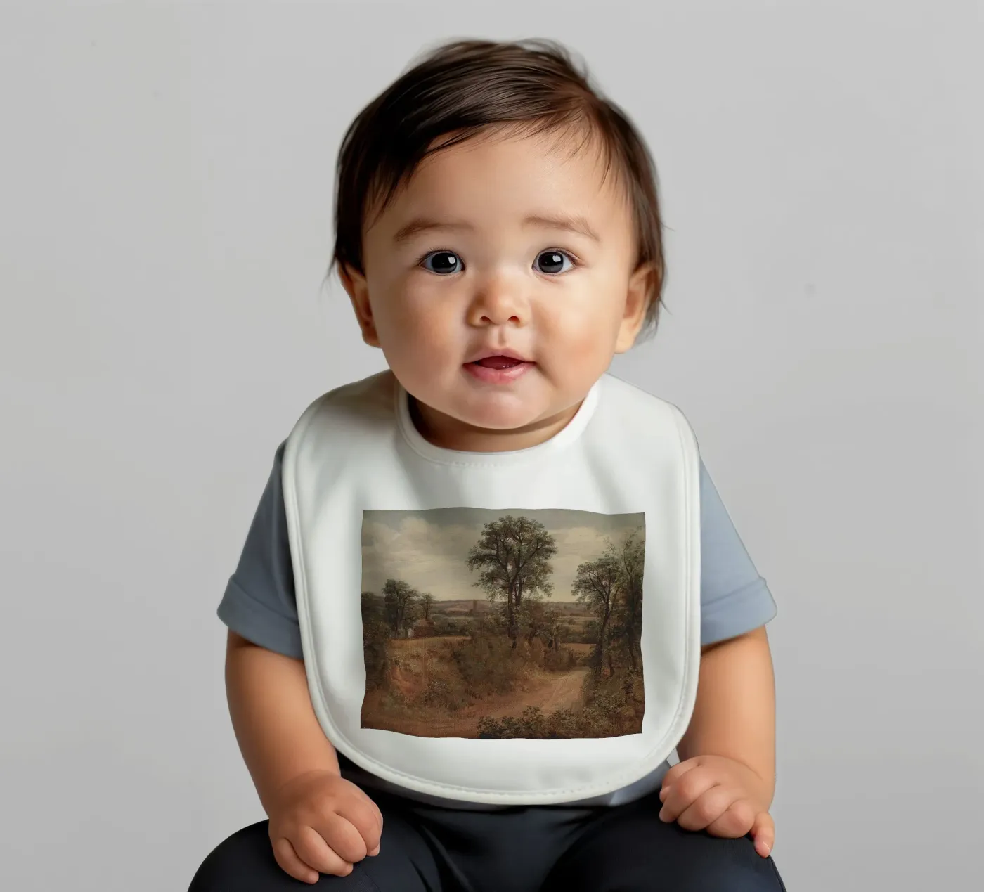 John Constable Art Babylätzchen von Brooke