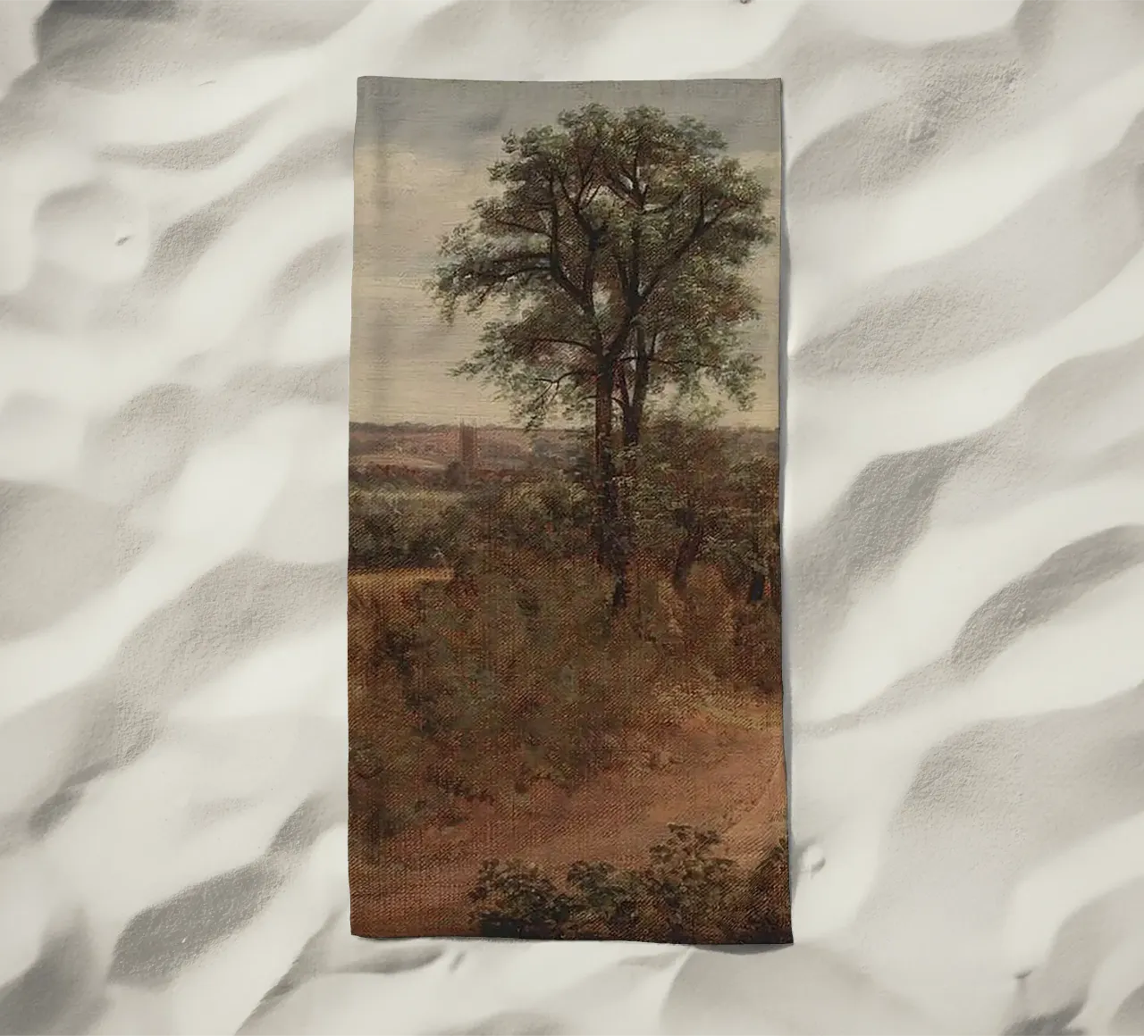 John Constable Art beach towel by Brooke