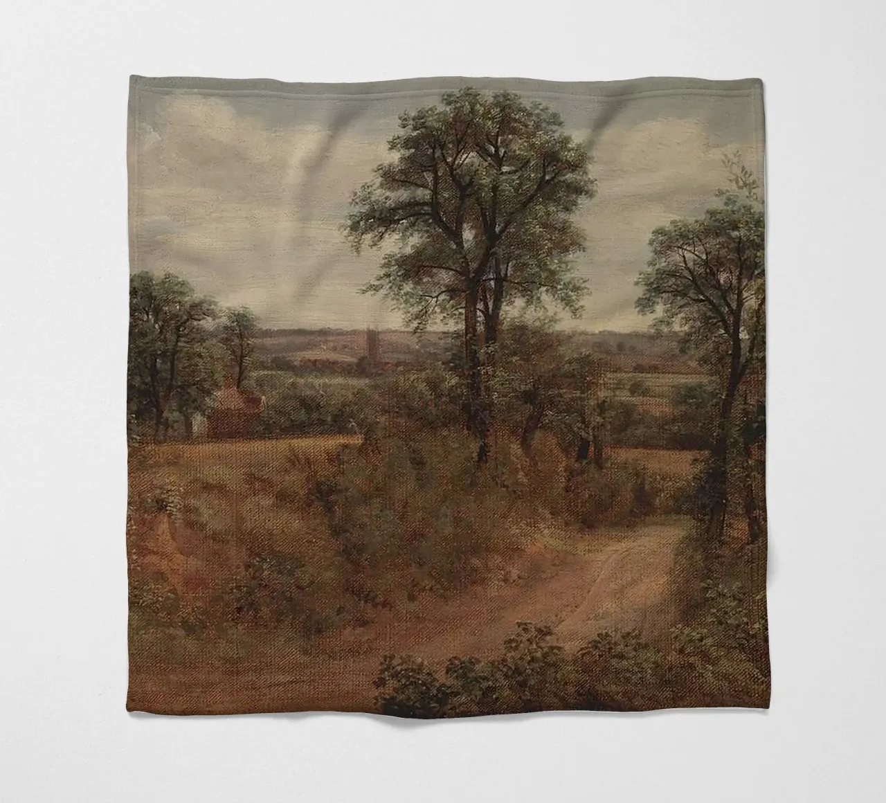 John Constable Art fleece blanket by Brooke