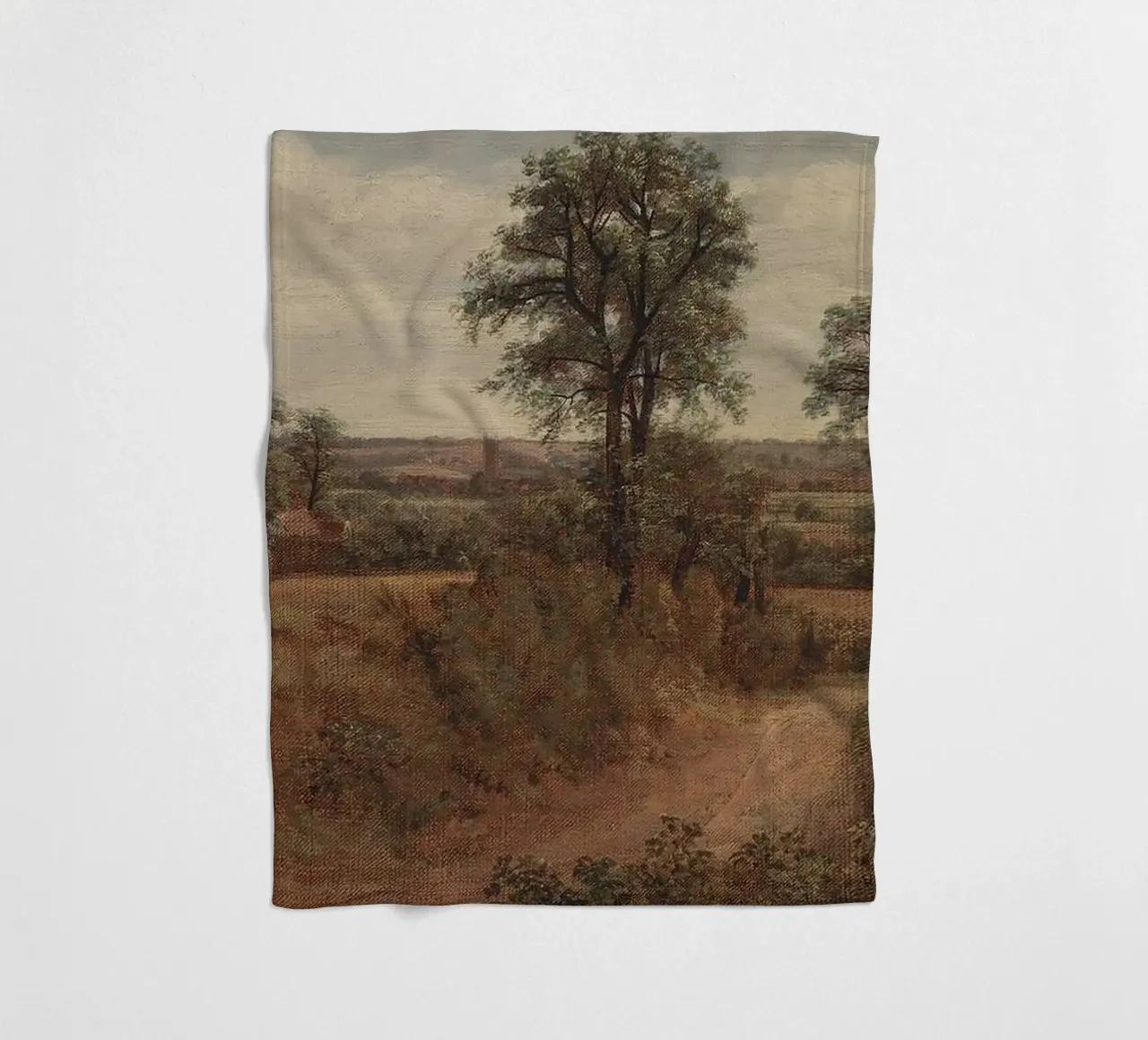 John Constable Art fleece blanket by Brooke