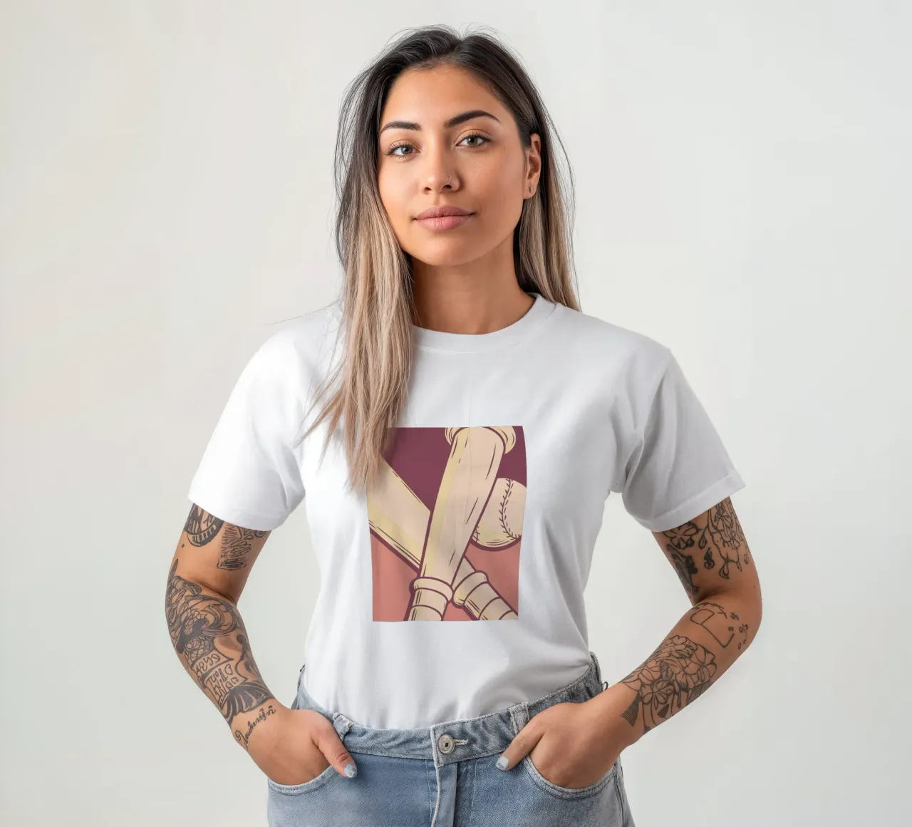Baseball Bats t-shirt by SPORTS ONLY