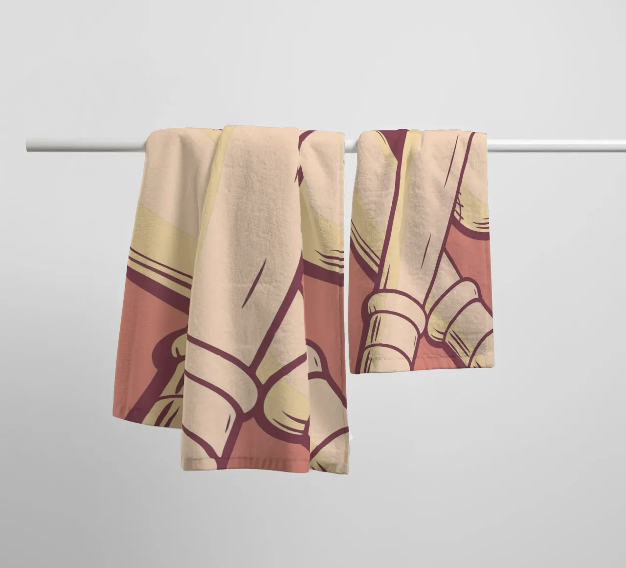 Mazze da baseball asciugamano da bagno da SPORTS ONLY