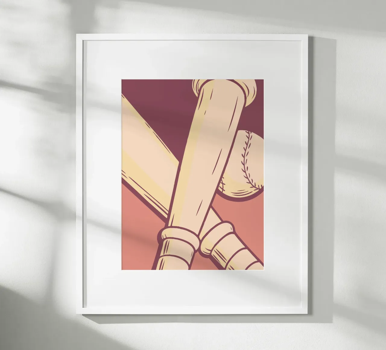 Mazze da baseball poster da SPORTS ONLY
