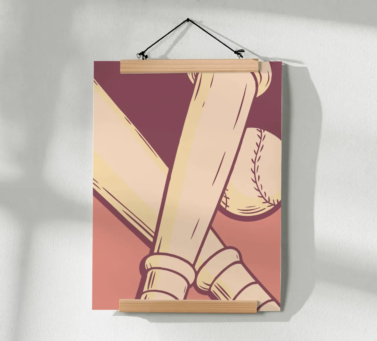 Baseball Bats poster by SPORTS ONLY