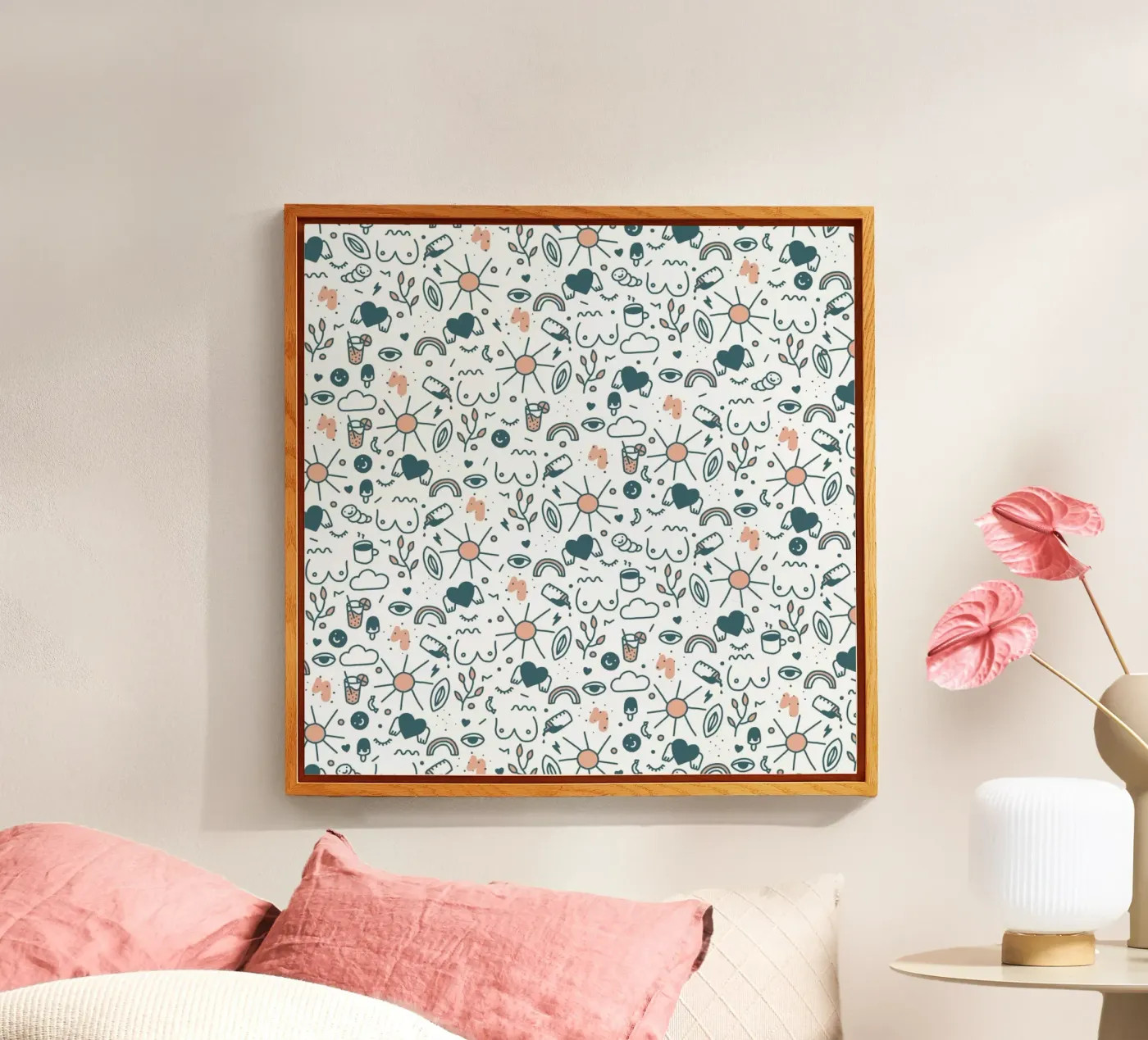 Anfangen Muster 02 plexiglass da Herzette