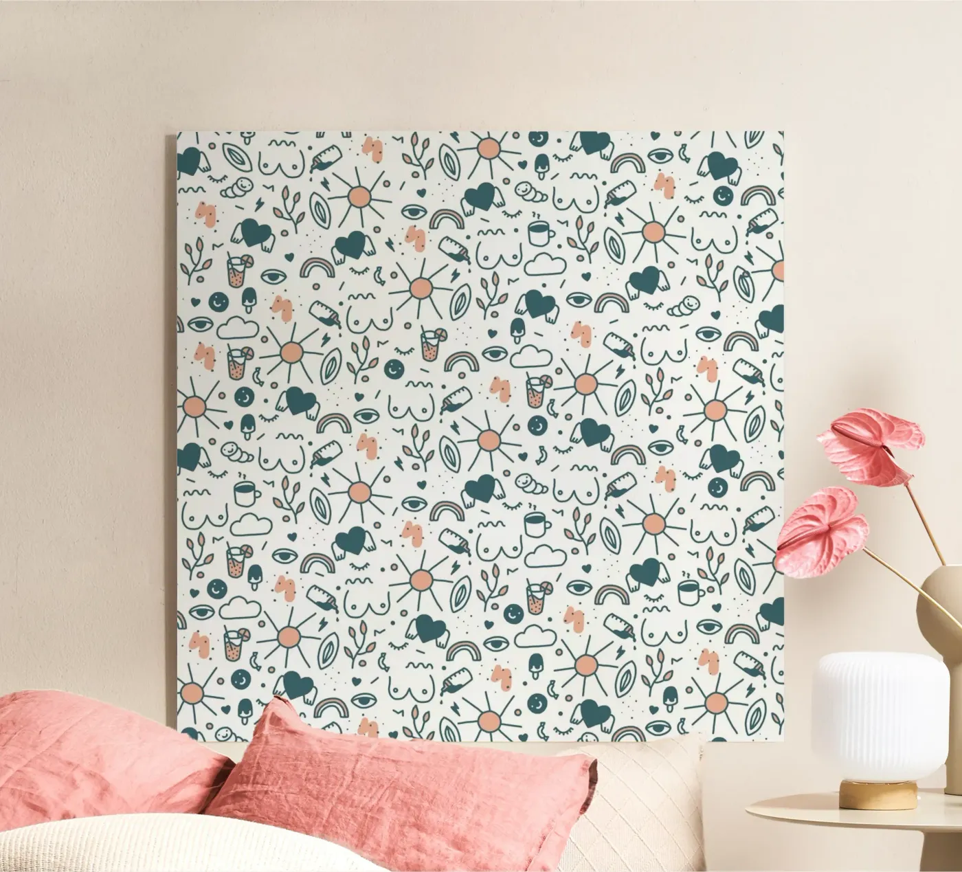 Anfangen Muster 02 plexiglass da Herzette