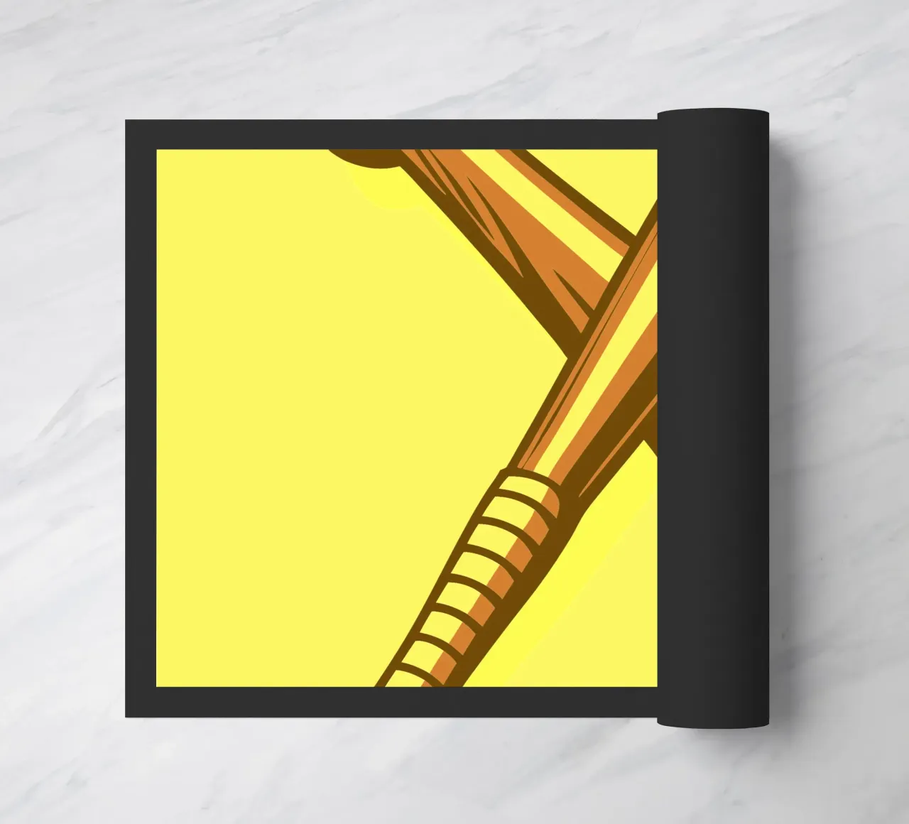 Baseball Bats doormat by SPORTS ONLY