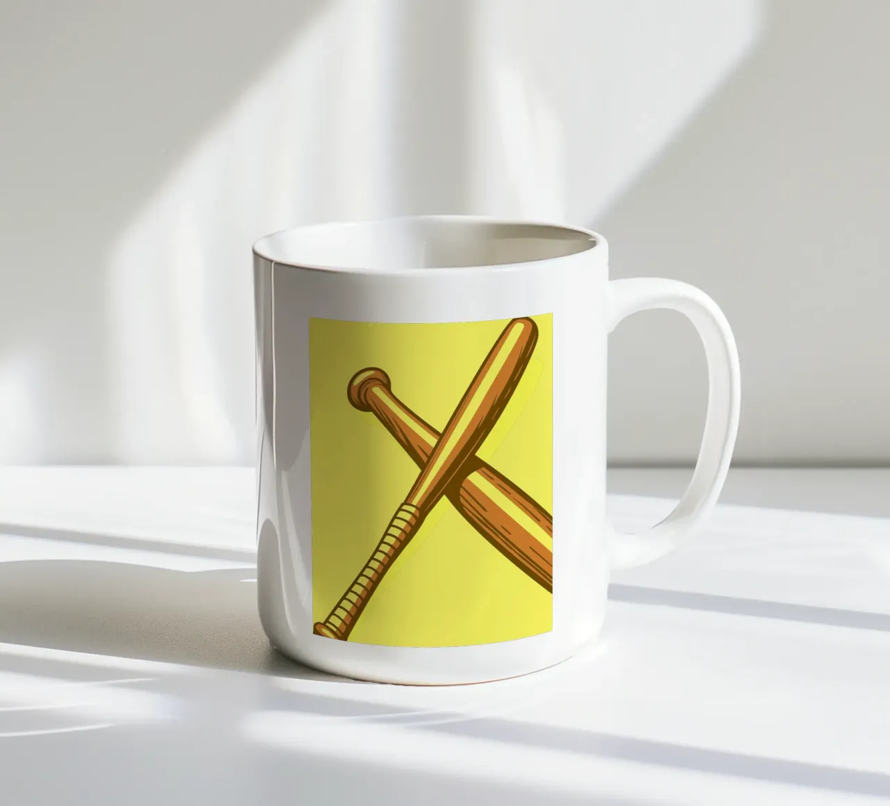 Mazze da baseball tazza in ceramica da SPORTS ONLY