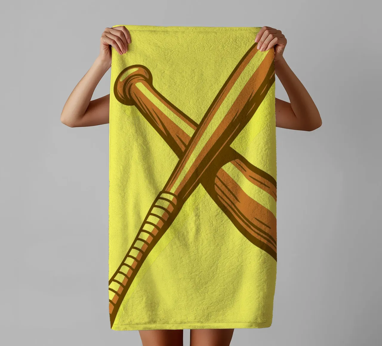Baseball Bats towel by SPORTS ONLY