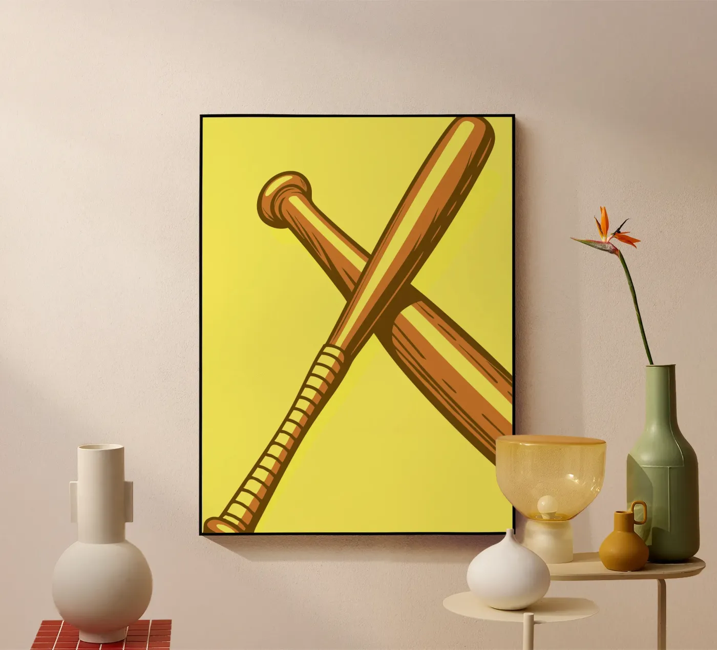 Baseballschläger Acryl-Glas von SPORTS ONLY