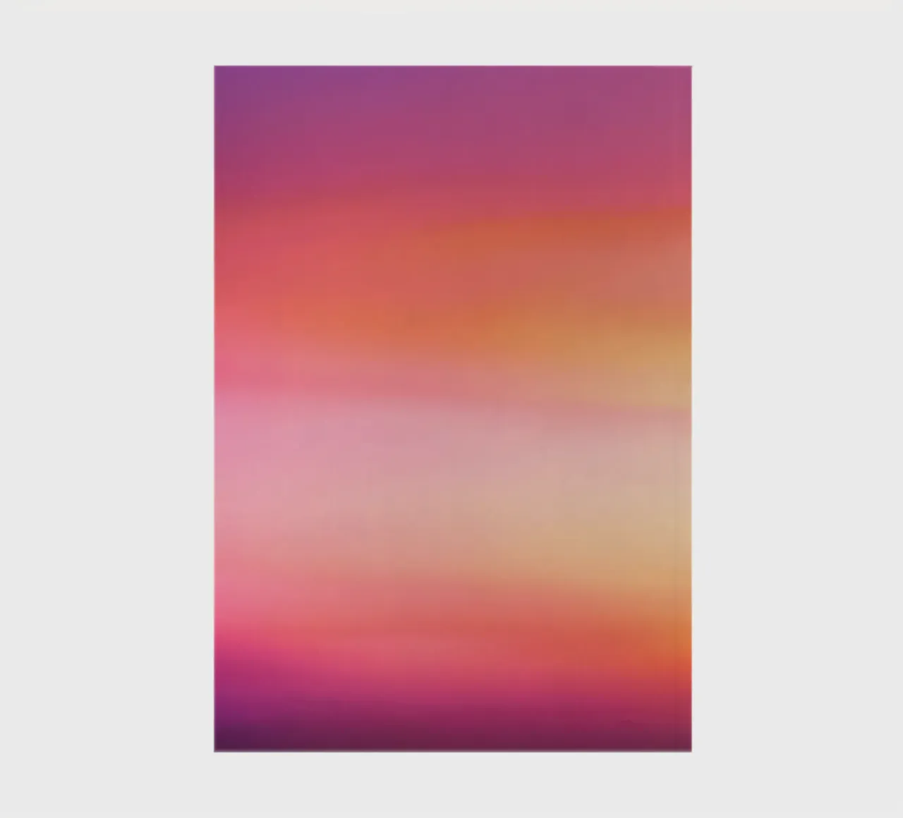 Soft Sunset Gradient in Pink and Orange notebook by PhotoVibe Decor