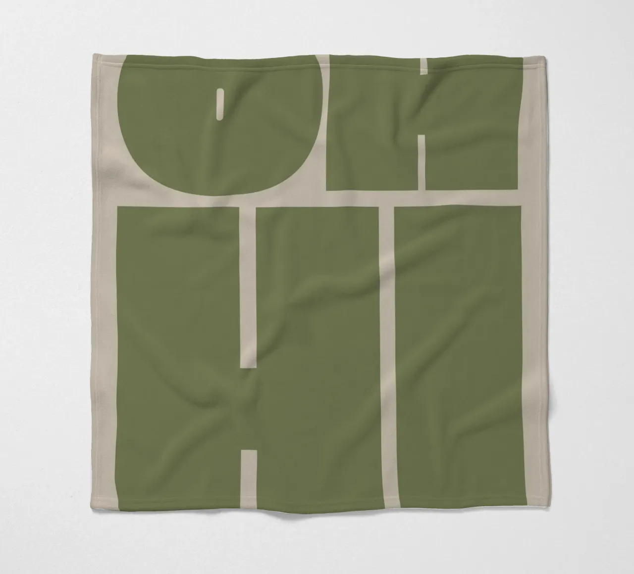 Oh ciao tipografia in grassetto coperta in pile da pdigitalprints