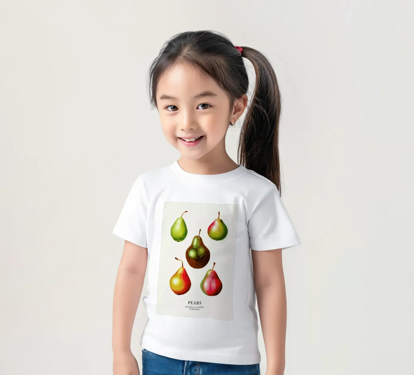 Pears kinder t-shirt van Flora & Fauna
