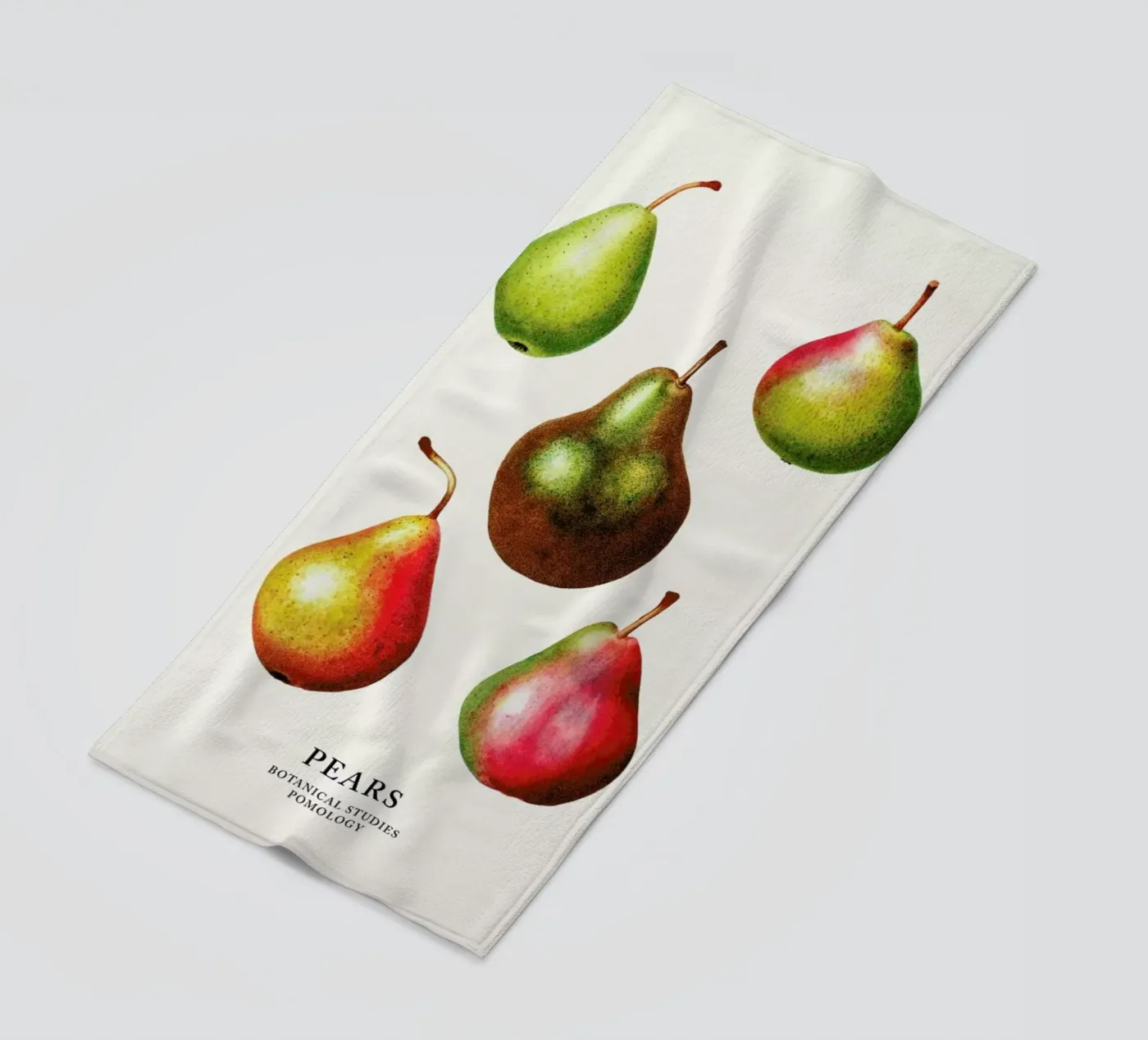 Pears beach towel by Flora & Fauna