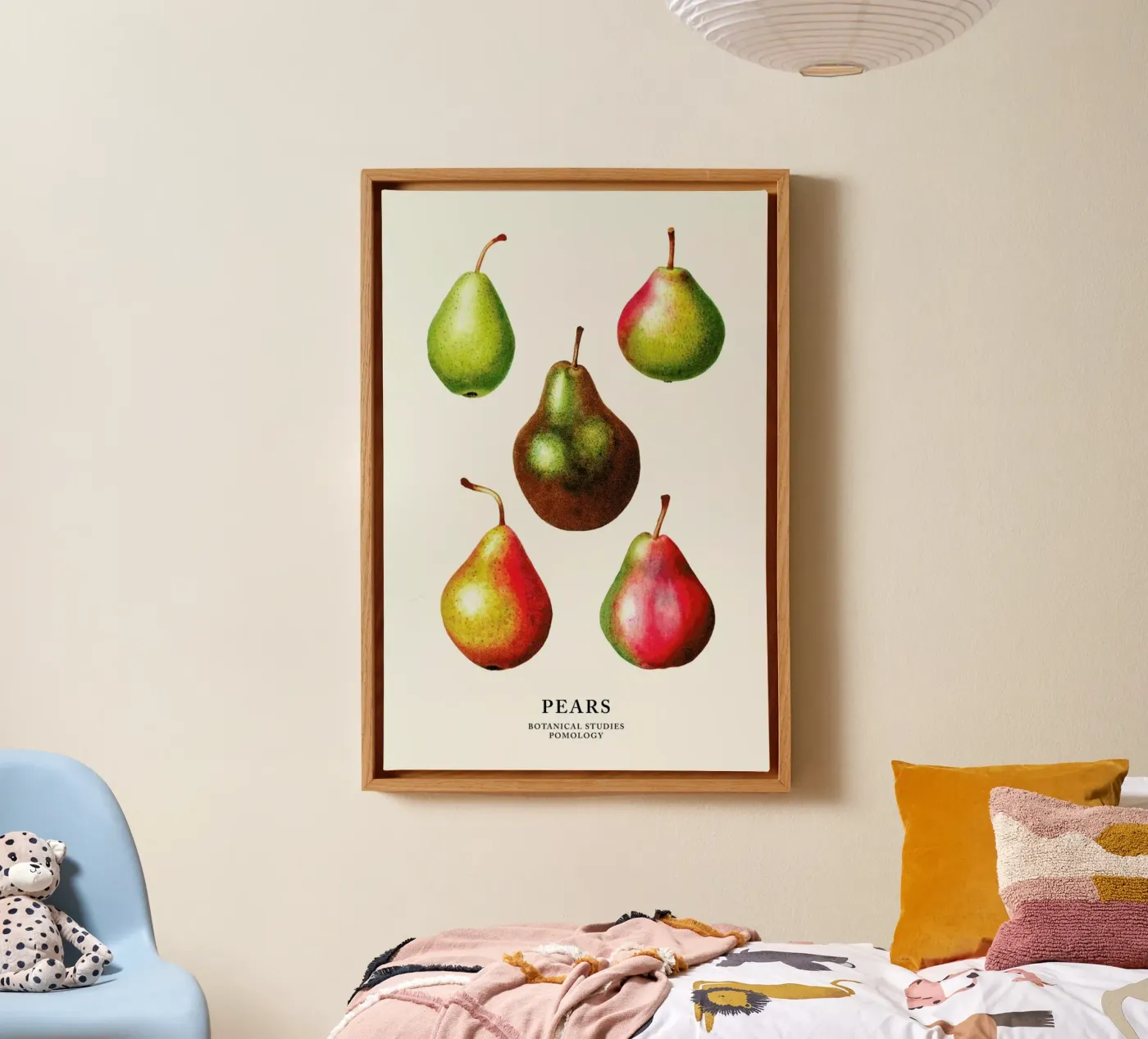 Pears canvas by Flora & Fauna