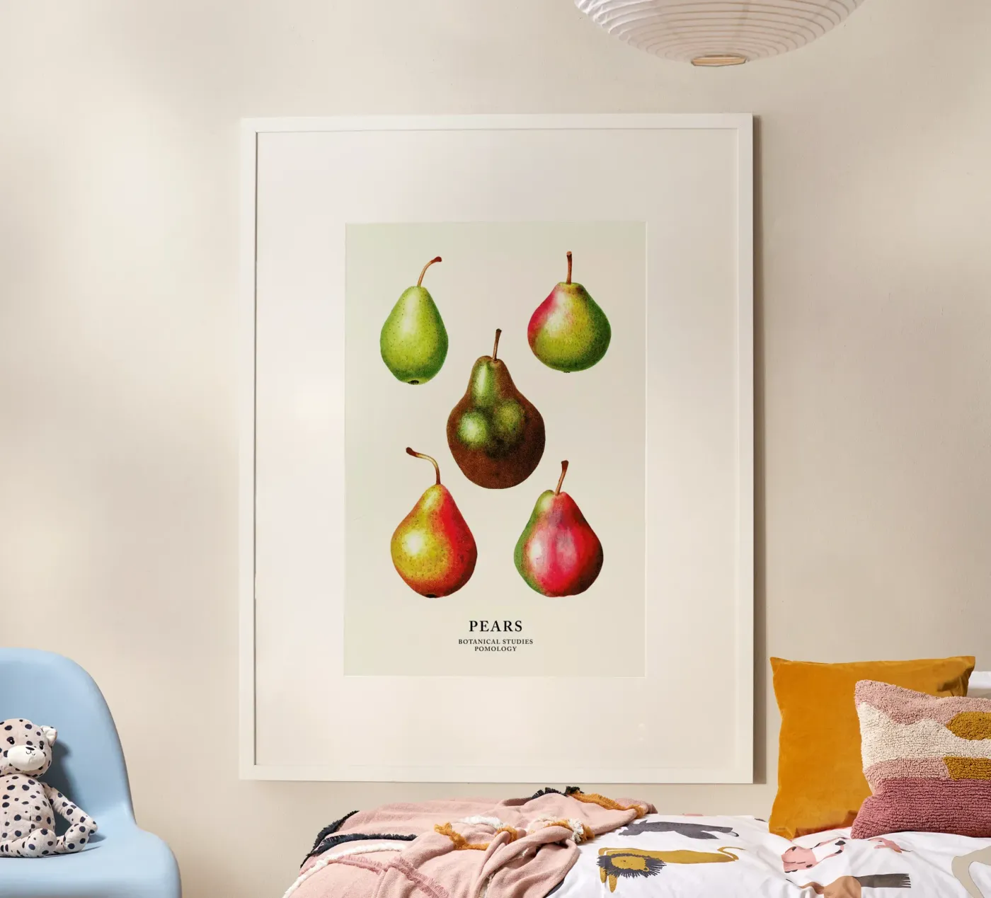 Pears poster de Flora & Fauna