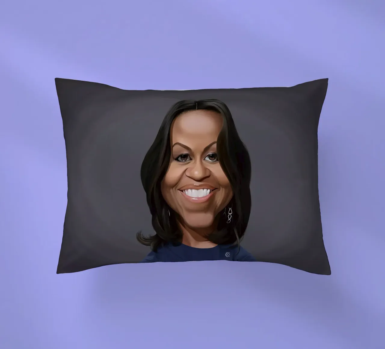 Michelle Obama cuscino da Rob Art | Illustration