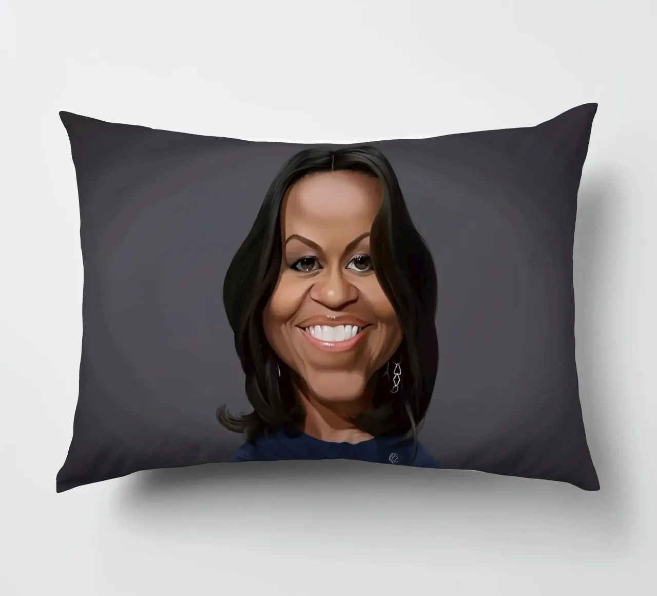 Michelle Obama cuscino da Rob Art | Illustration