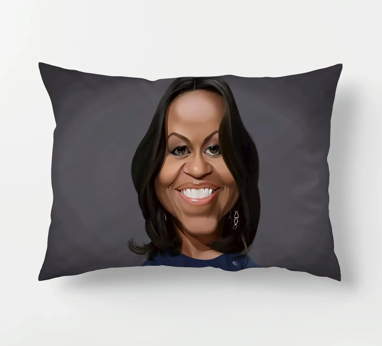 Michelle Obama cuscino da Rob Art | Illustration